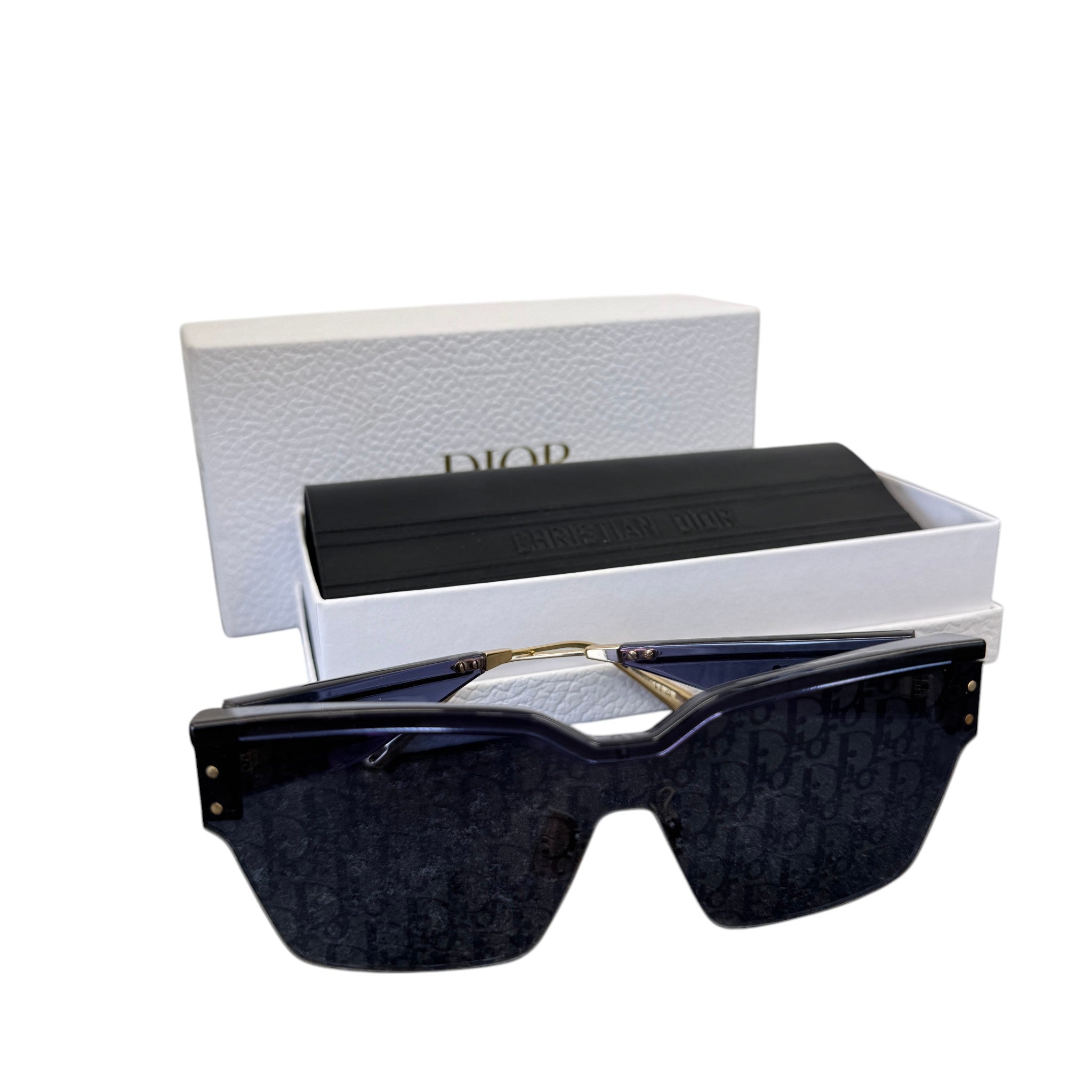 Women's Diorclub M4U Sunglasses Navy