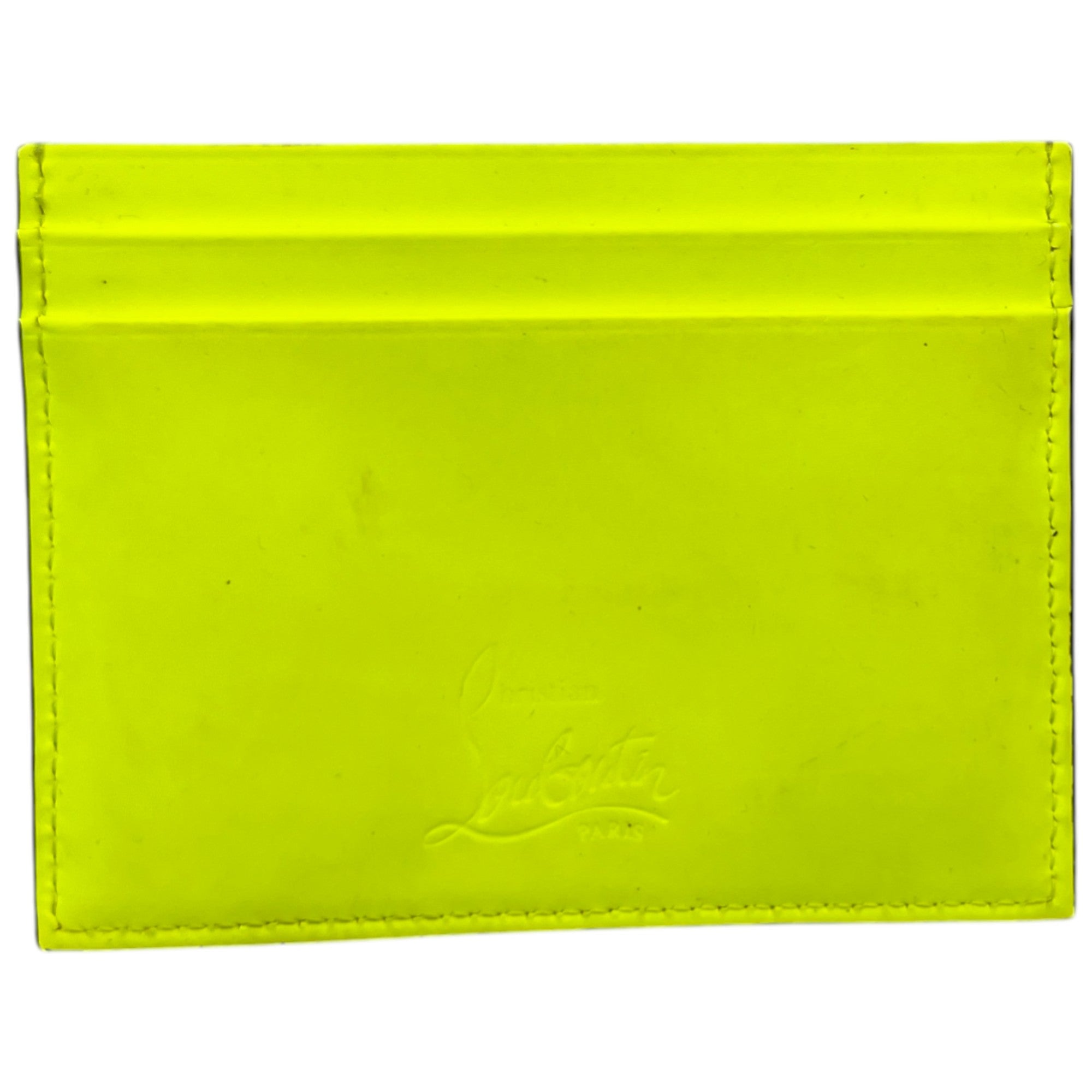 Men's Kios Spiked Card Holder Yellow