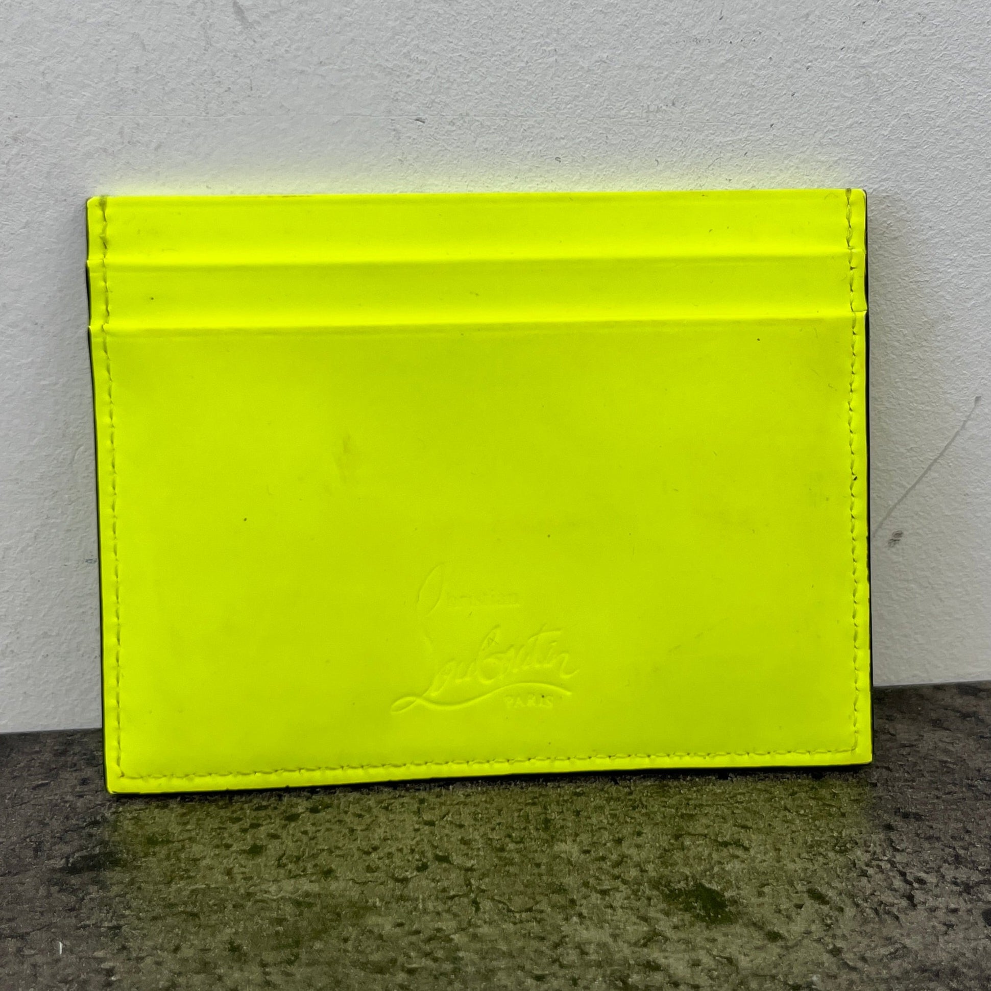 Men's Kios Spiked Card Holder Yellow