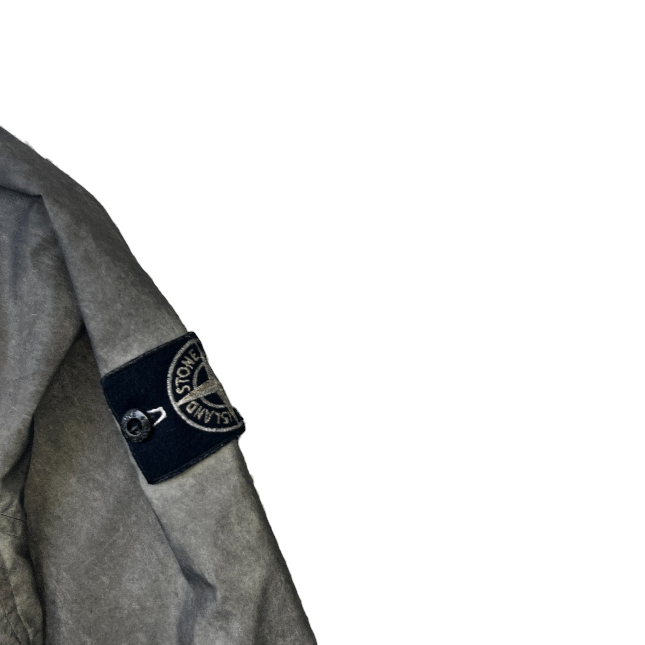 Men's Plated Reflective Jacket Grey Size S