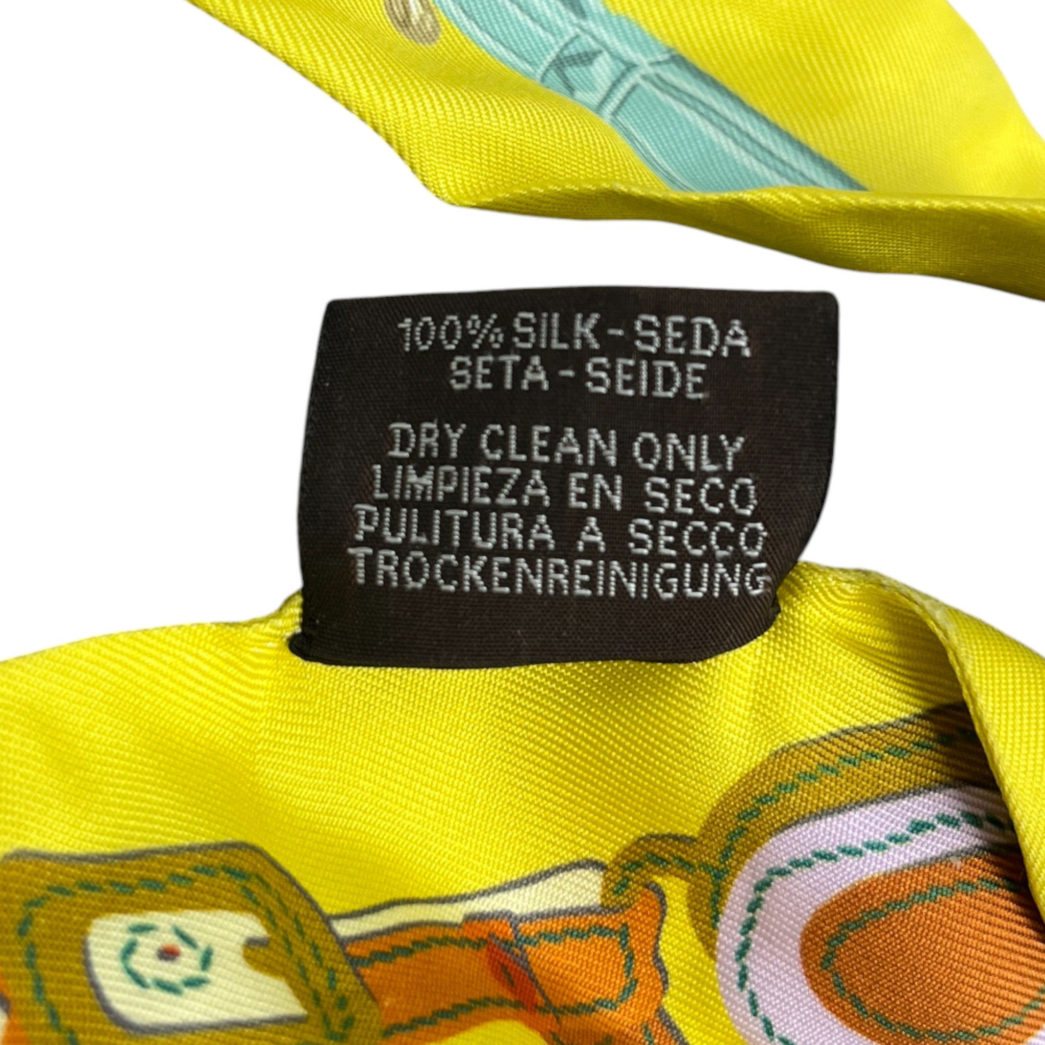 Women's Brides De Gala Twilly Scarf Yellow