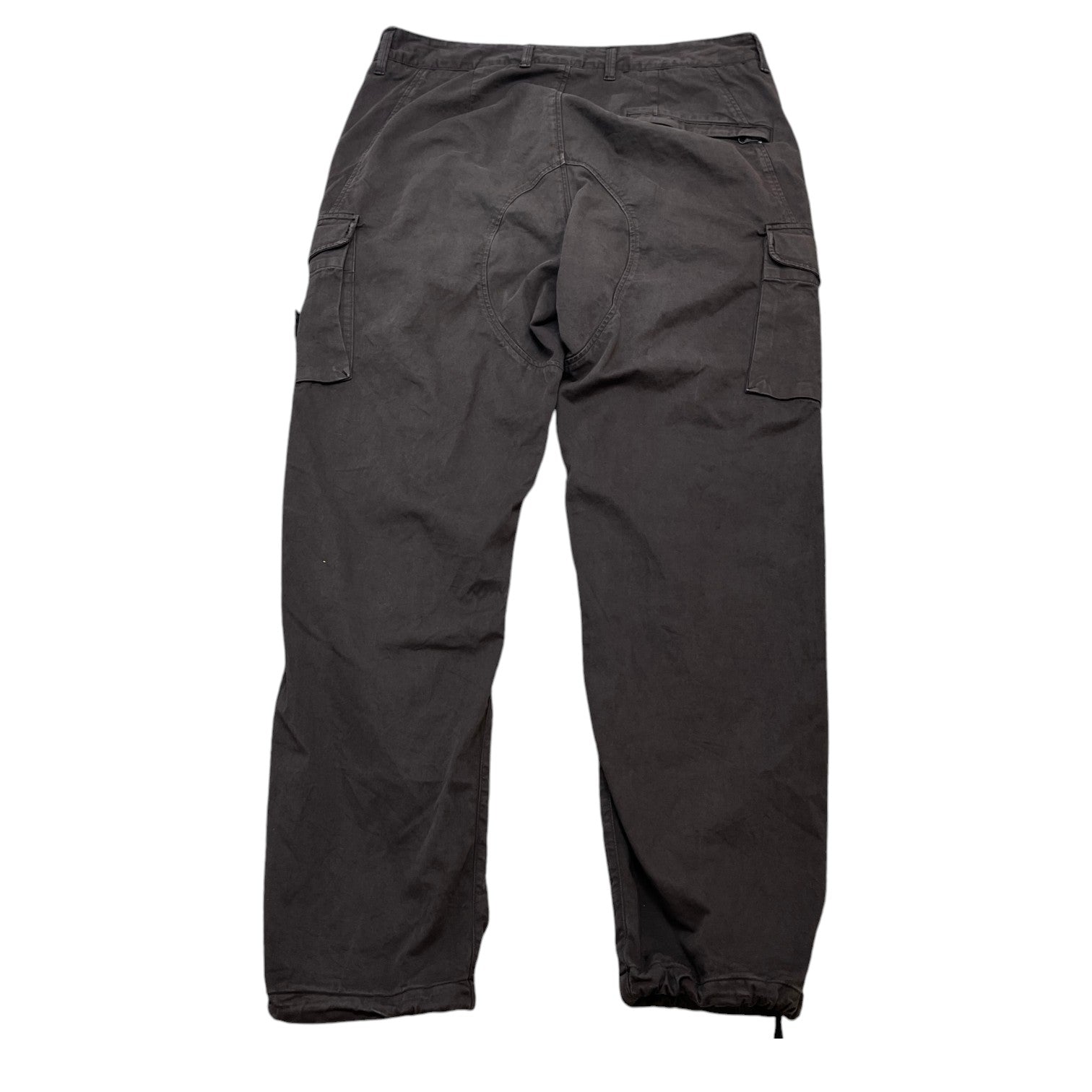 Men's Applique Logo Ghost Cargos Brown Size Waist 32"