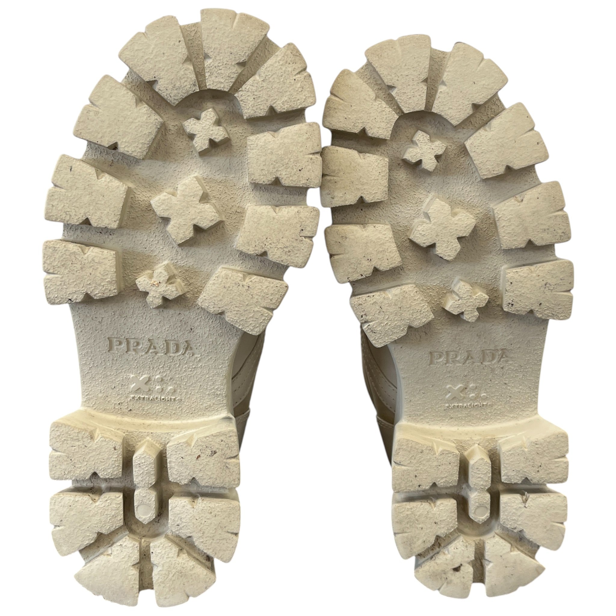 Women's Monolith Re-Nylon With Pouch Boots Cream Size EU 36.5 / UK 3.5