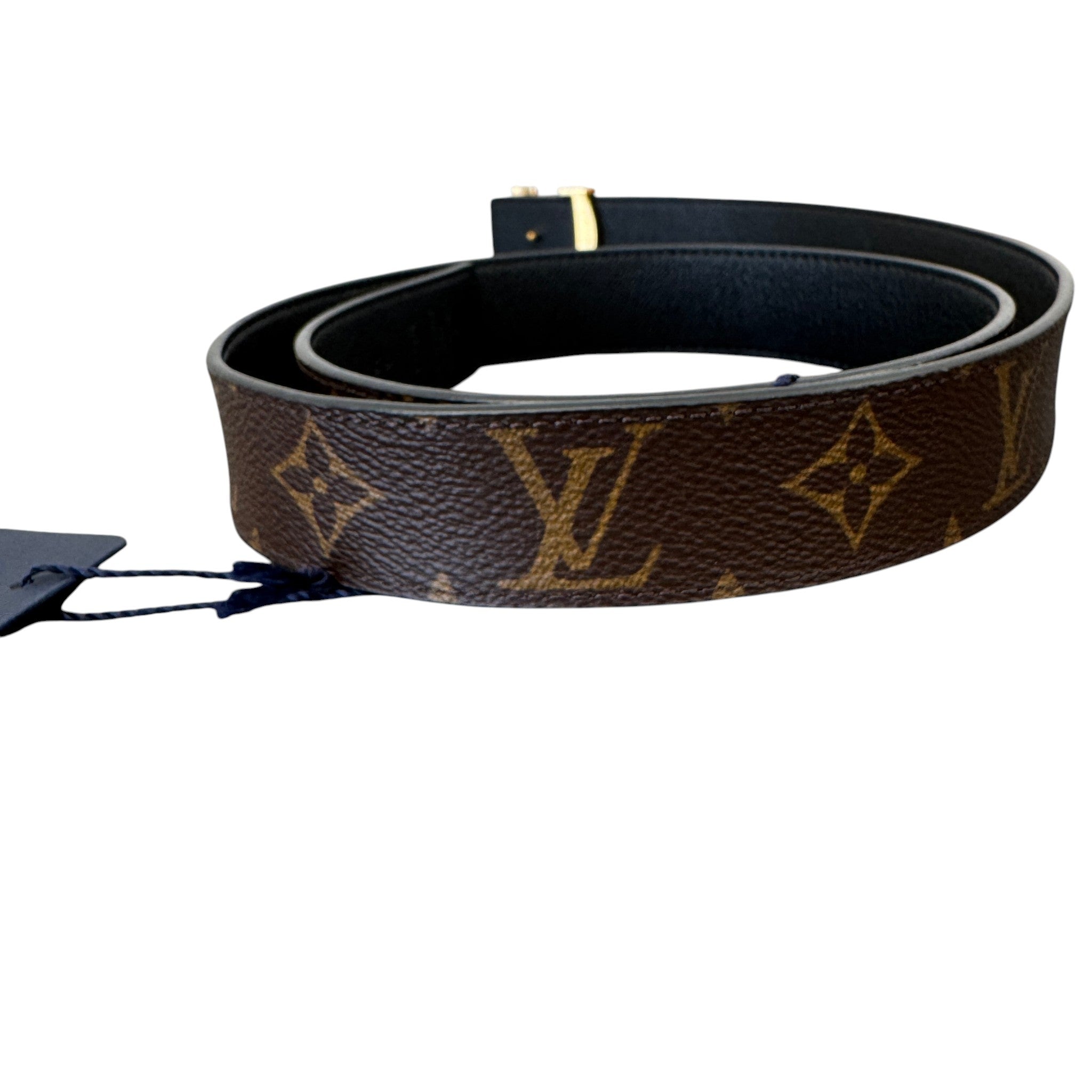 Women's Monogram Belt Brown Size Waist 36"