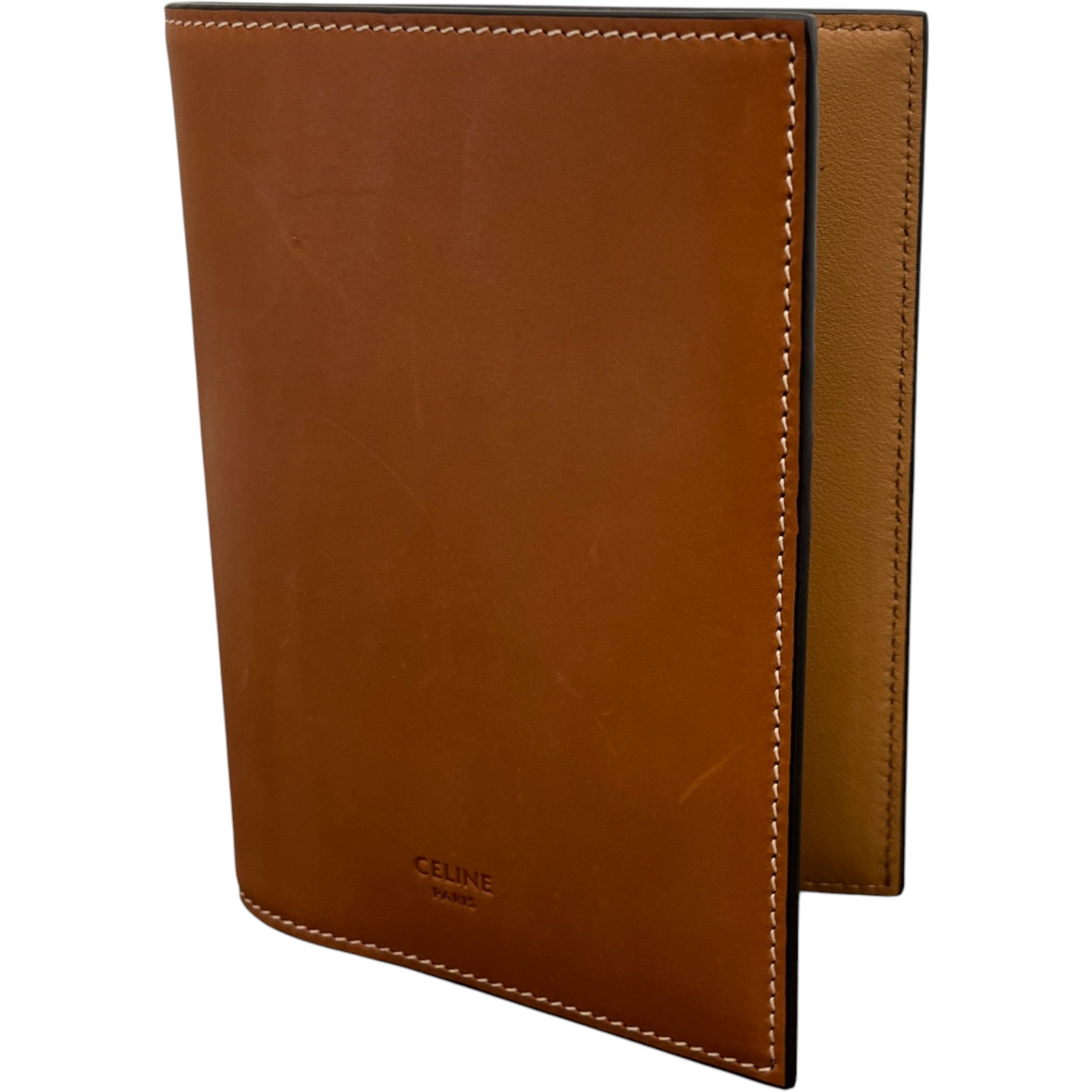 Men's Passport Cover Passport Holder Brown