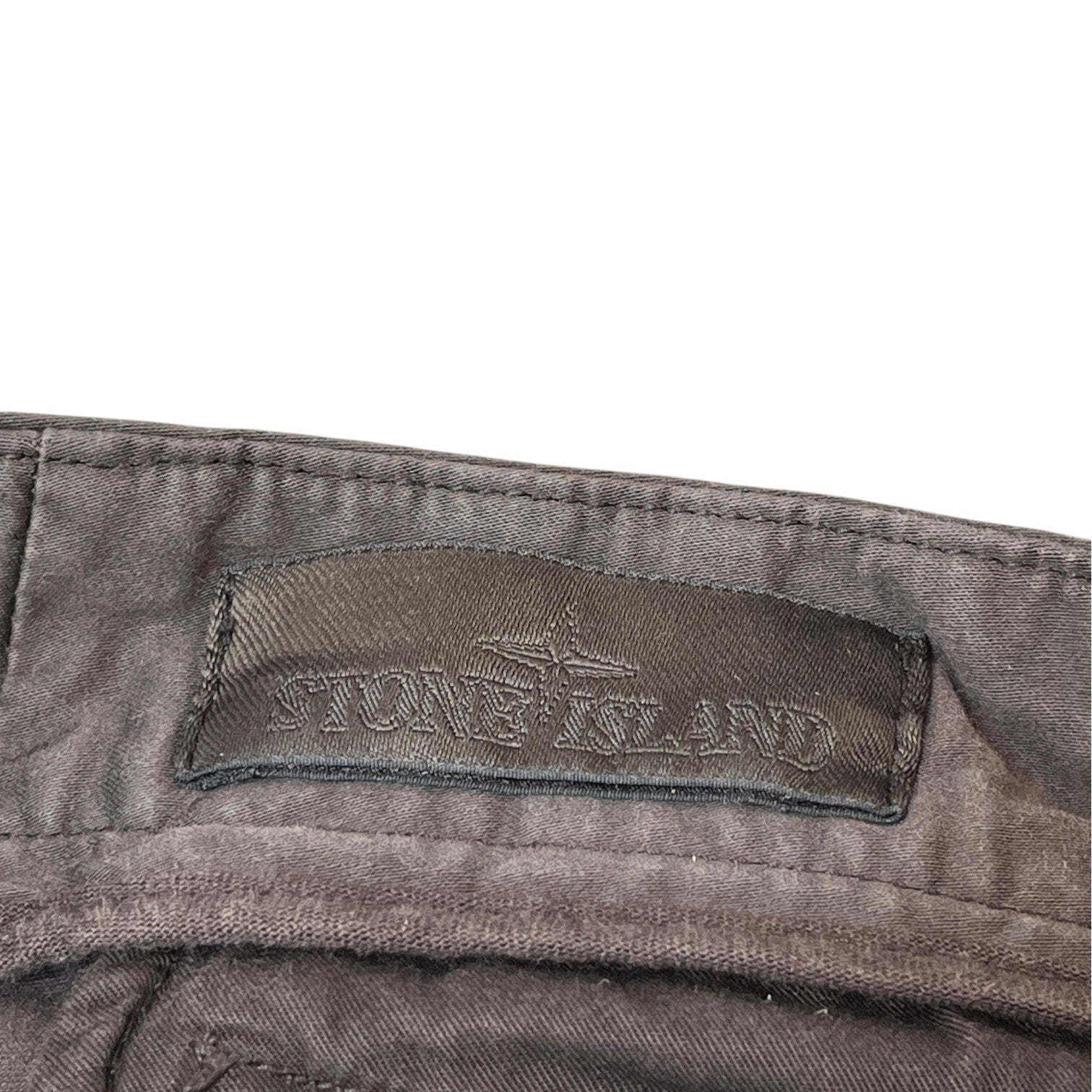 Men's Applique Logo Ghost Cargos Brown Size Waist 32"
