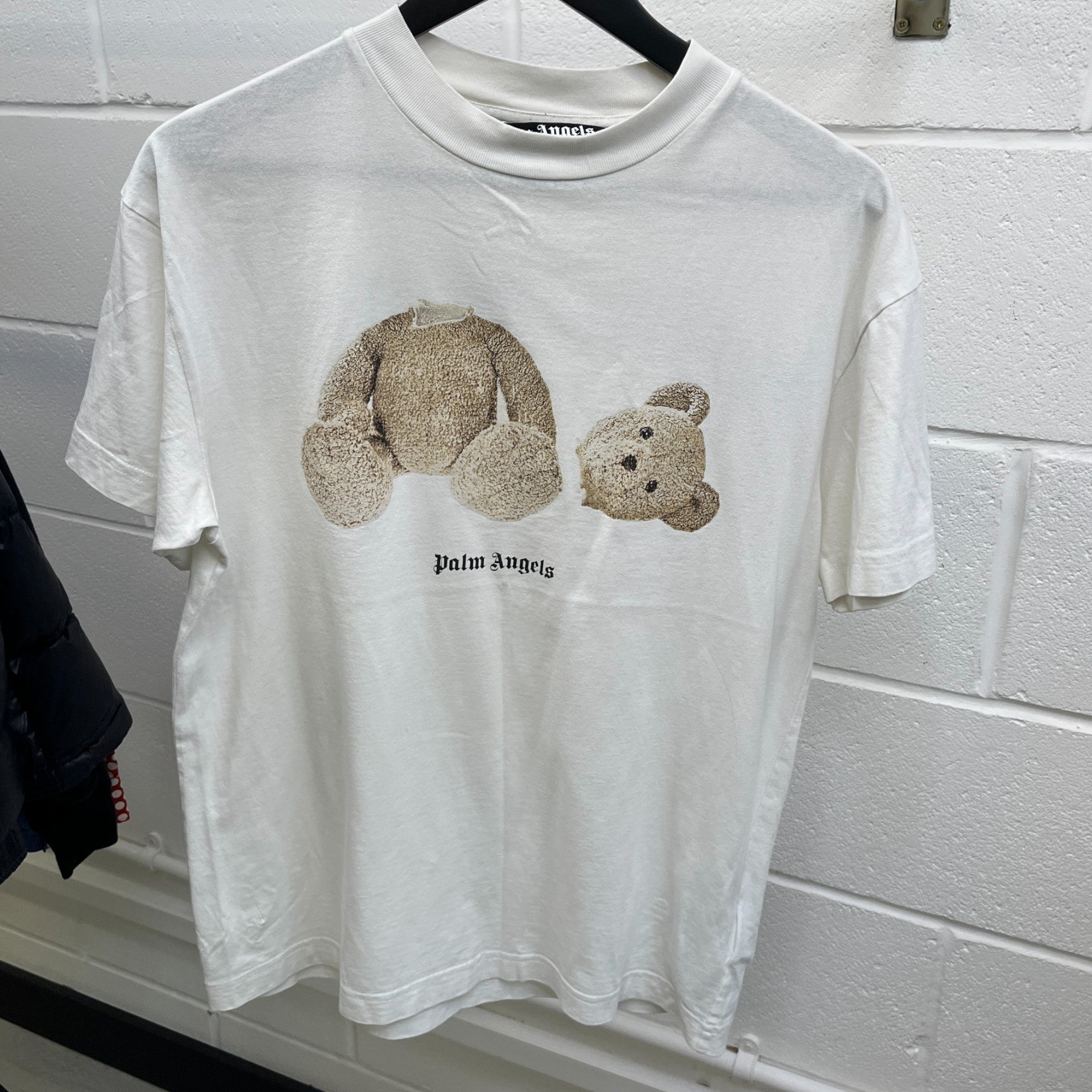 Men's Kill The Bear T-Shirt White Size S