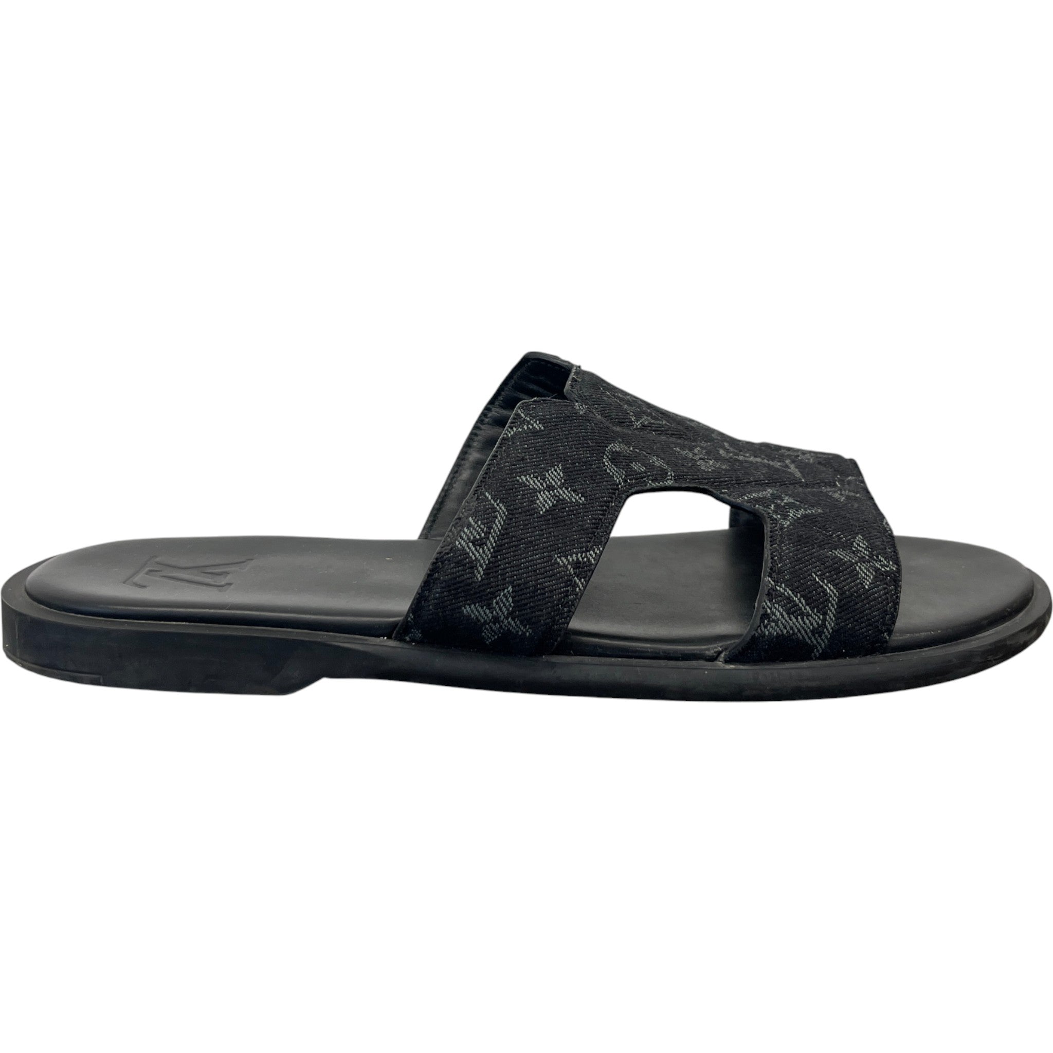 Men's Monogram Eclipse Slides Black Size EU 43 / UK 9