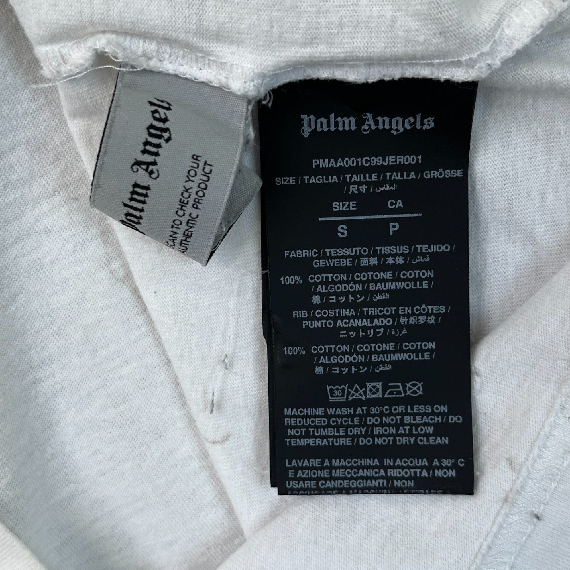 Men's Kill The Bear T-Shirt White Size S