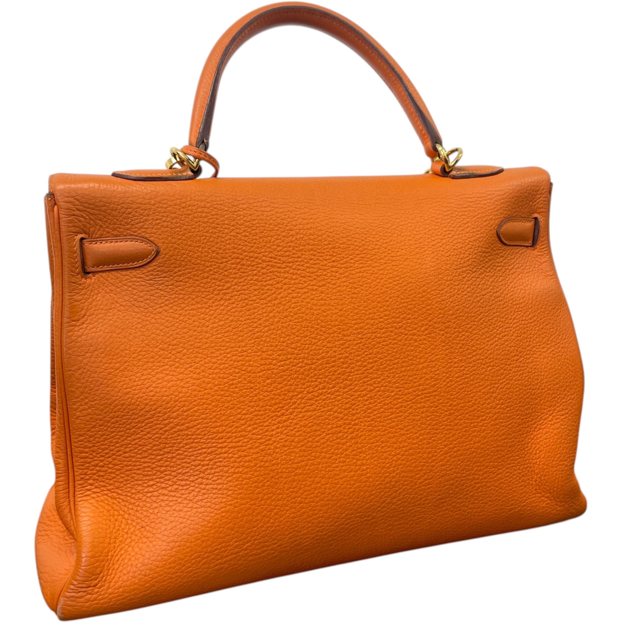 Women's Kelly 35 Clemence Bag Orange