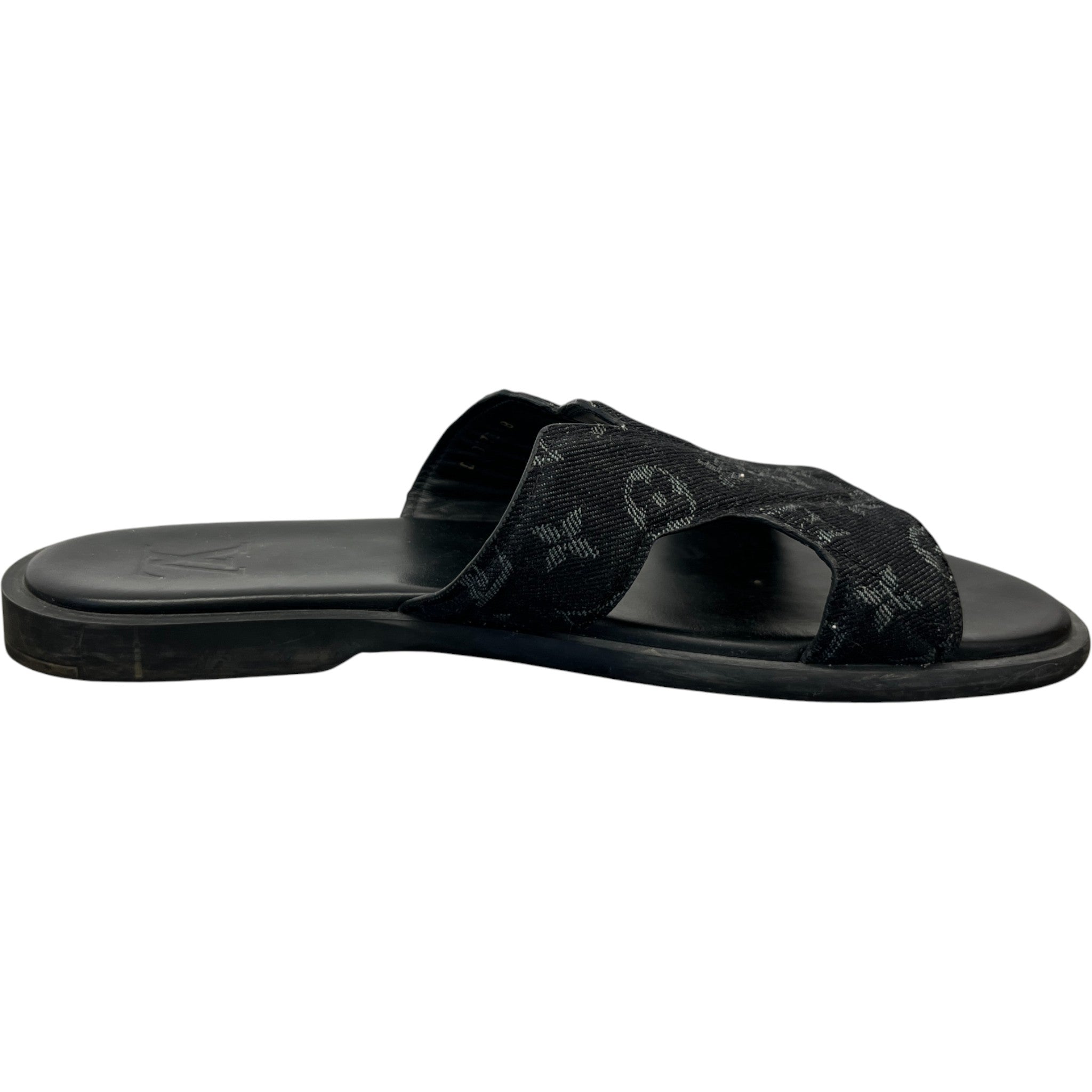 Men's Monogram Eclipse Slides Black Size EU 43 / UK 9