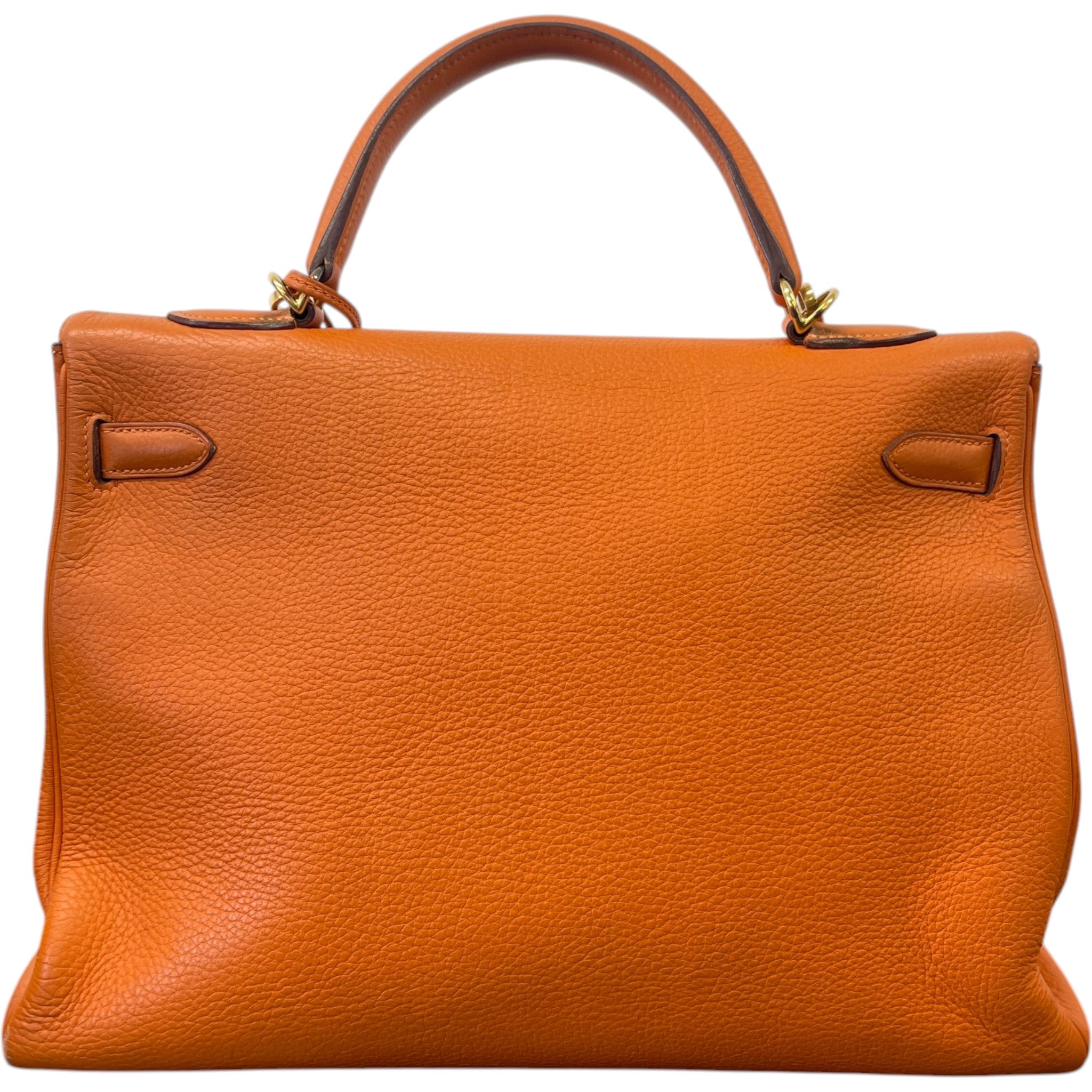 Women's Kelly 35 Clemence Bag Orange
