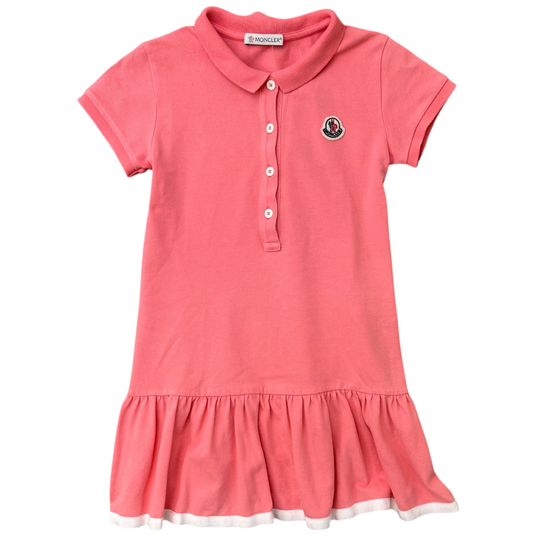 Women's Girls Age 6 Abito Dress Top Pink Size XXS