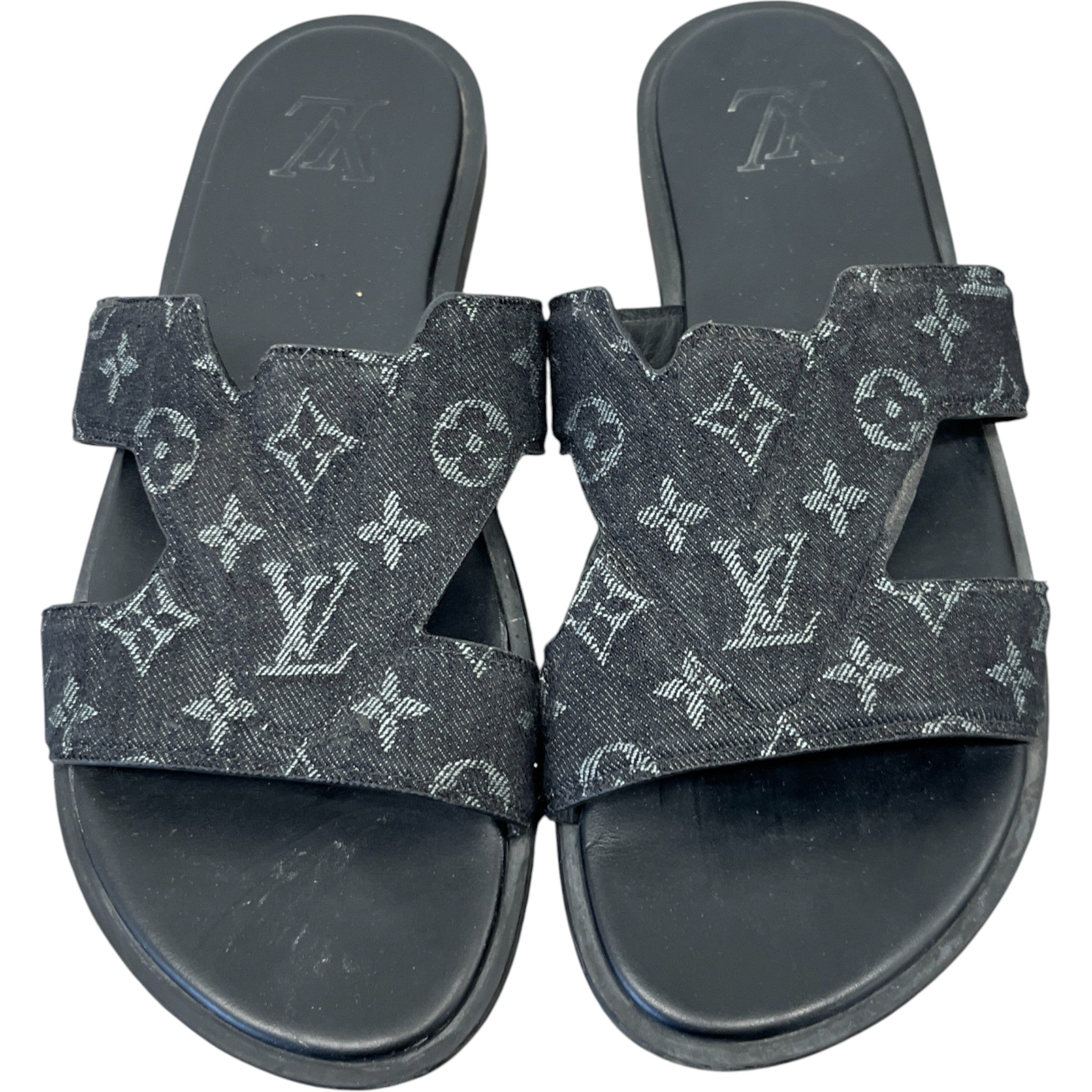 Men's Monogram Eclipse Slides Black Size EU 43 / UK 9