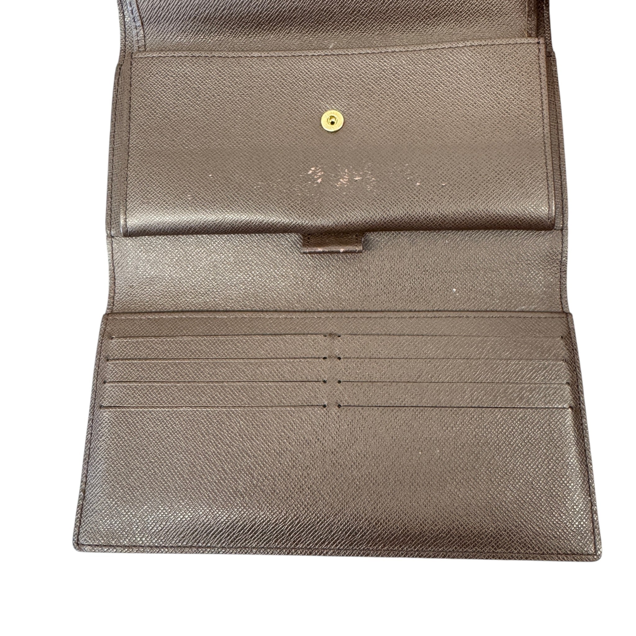Women's Damier Ebene Sarah Purse Brown