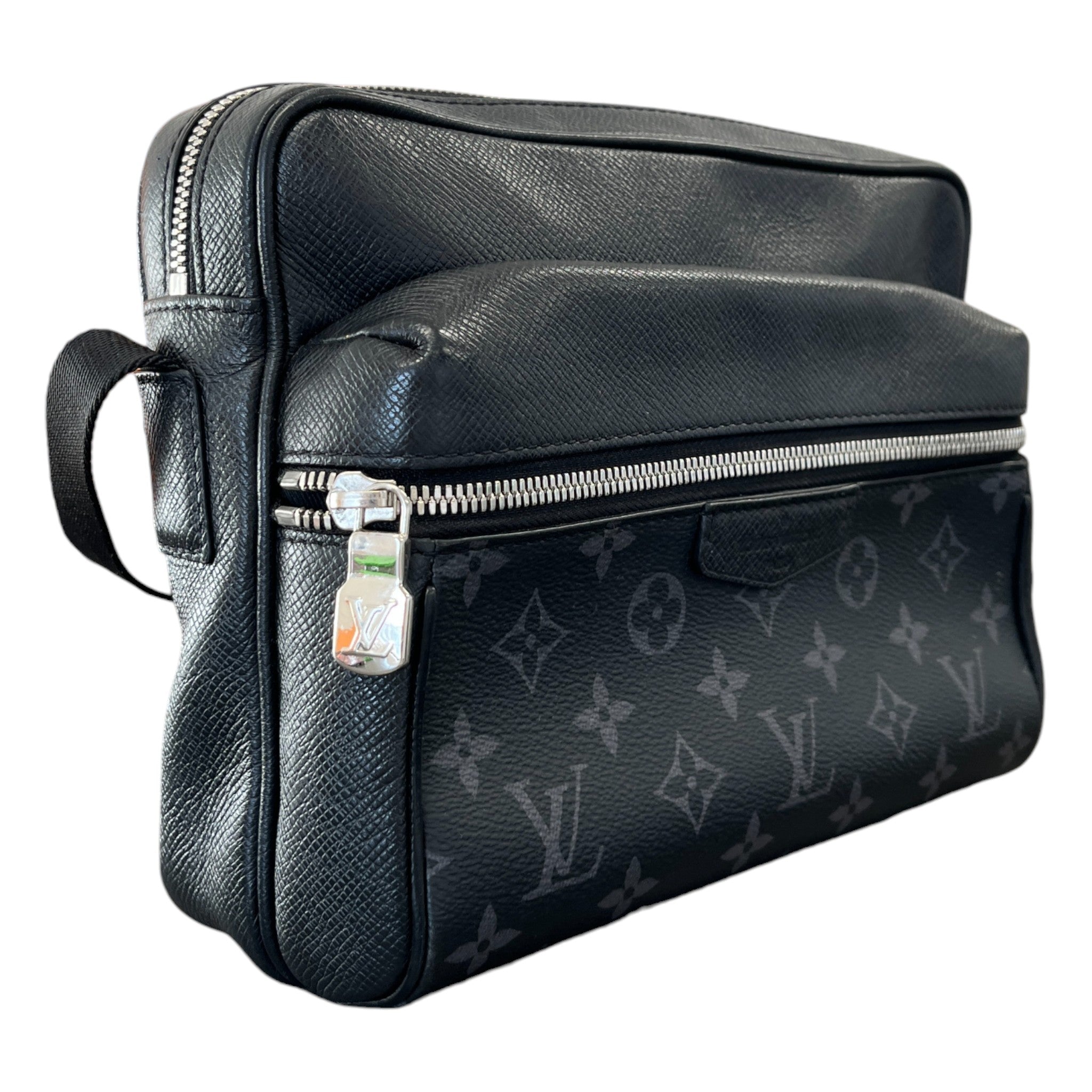 Men's Monogram Eclipse Outdoor Messenger Bag Black