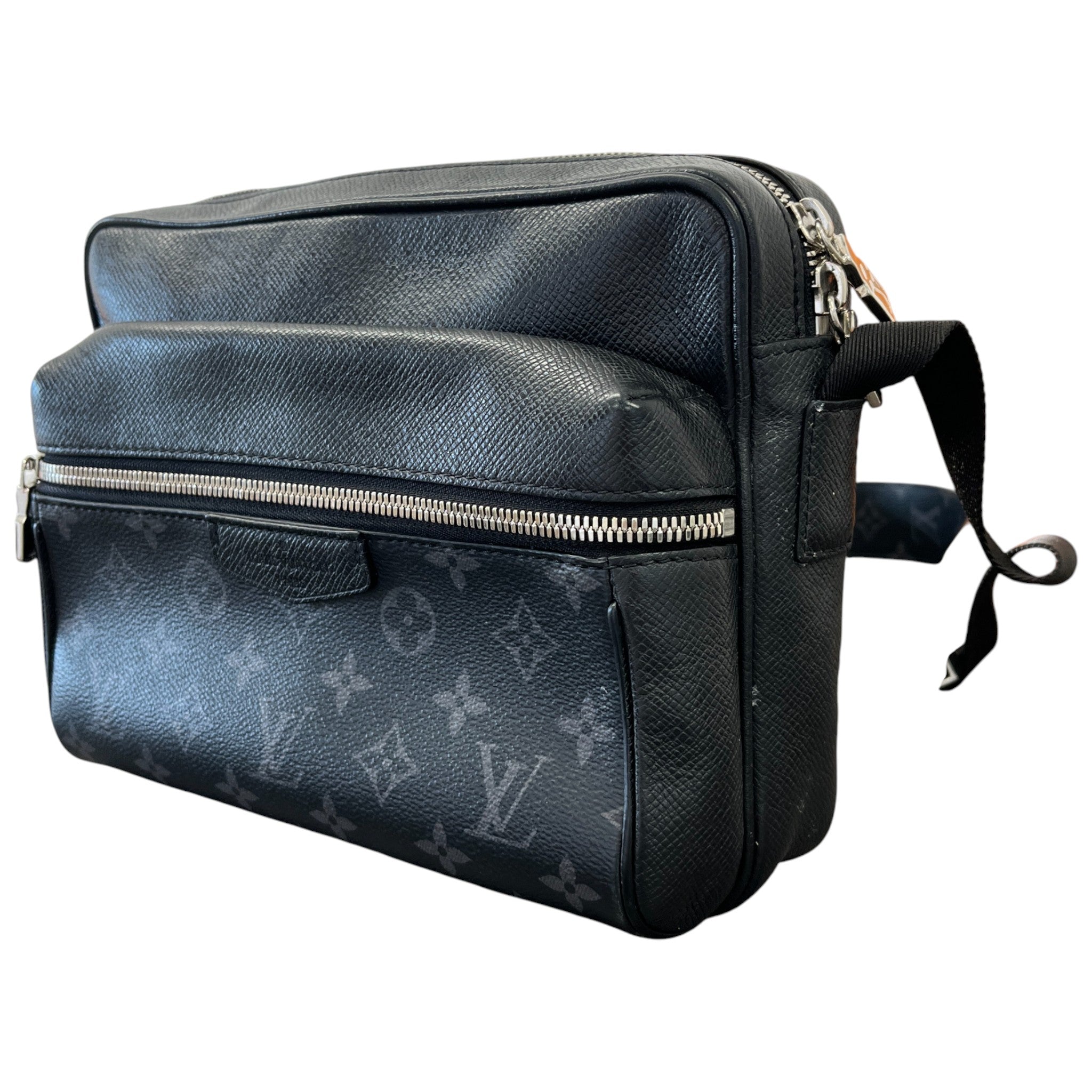 Men's Monogram Eclipse Outdoor Messenger Bag Black