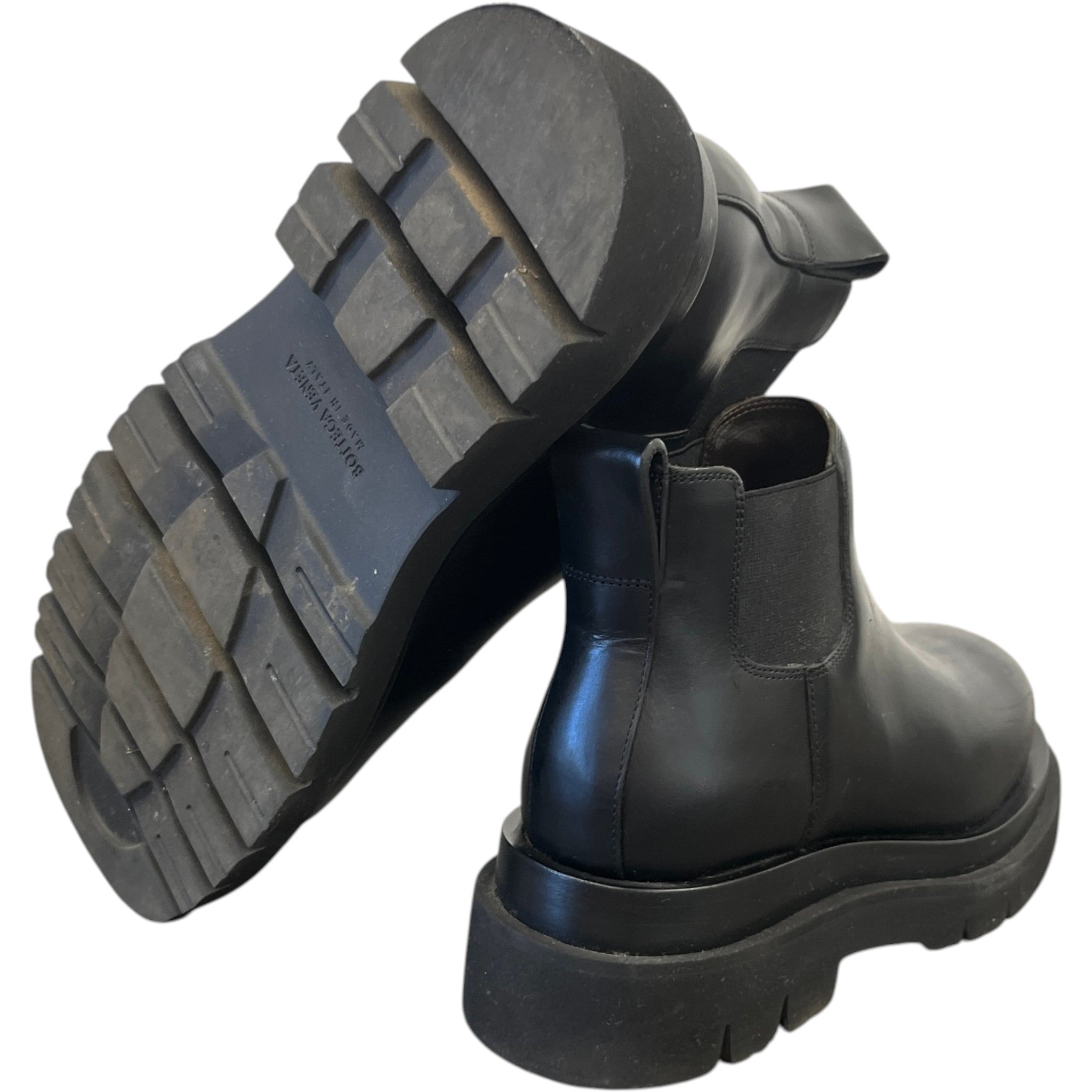 Women's Lug Chelsea Ankle Boots Black Size EU 37.5 / UK 4.5