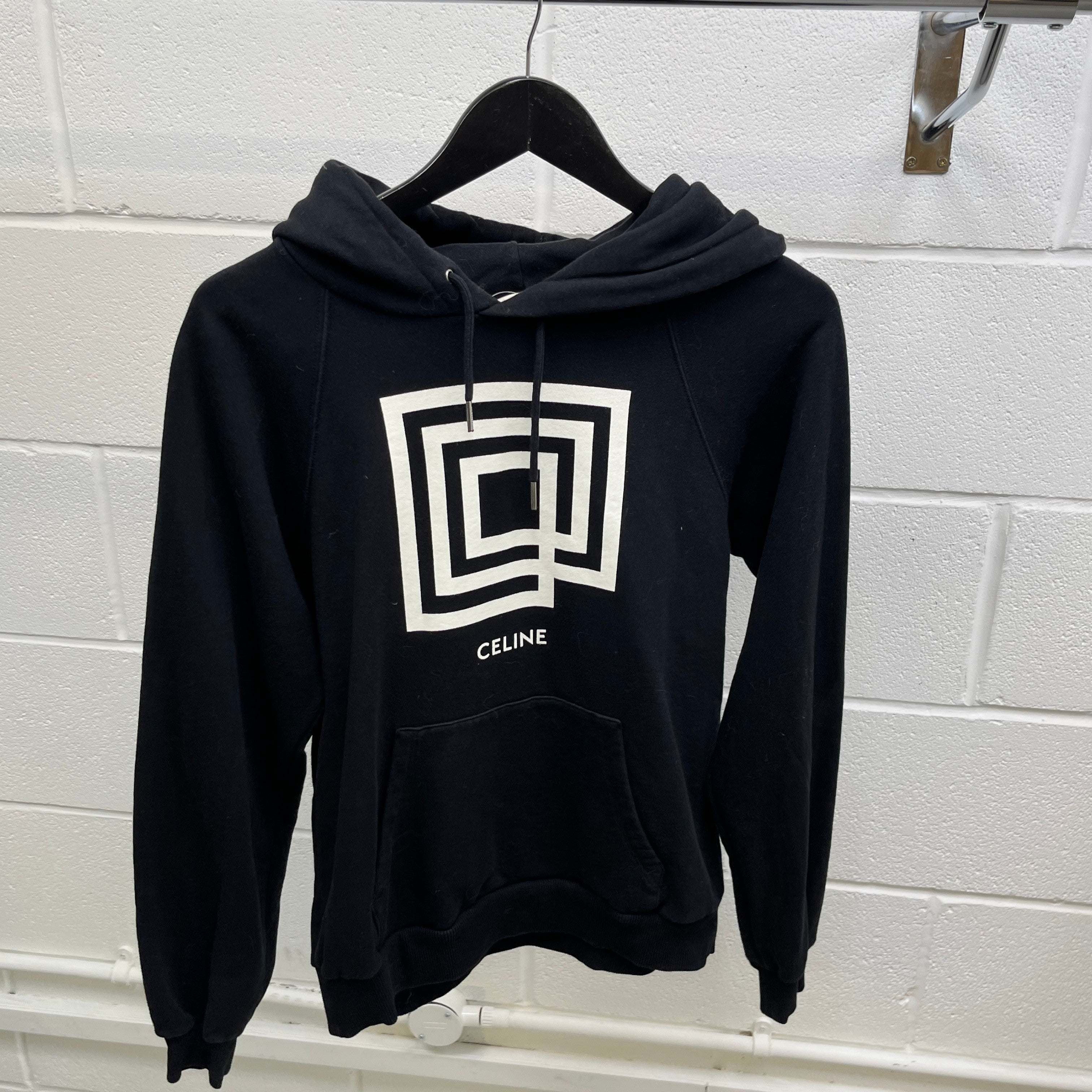 Men's Invitation Logo Hoodie Black Size L