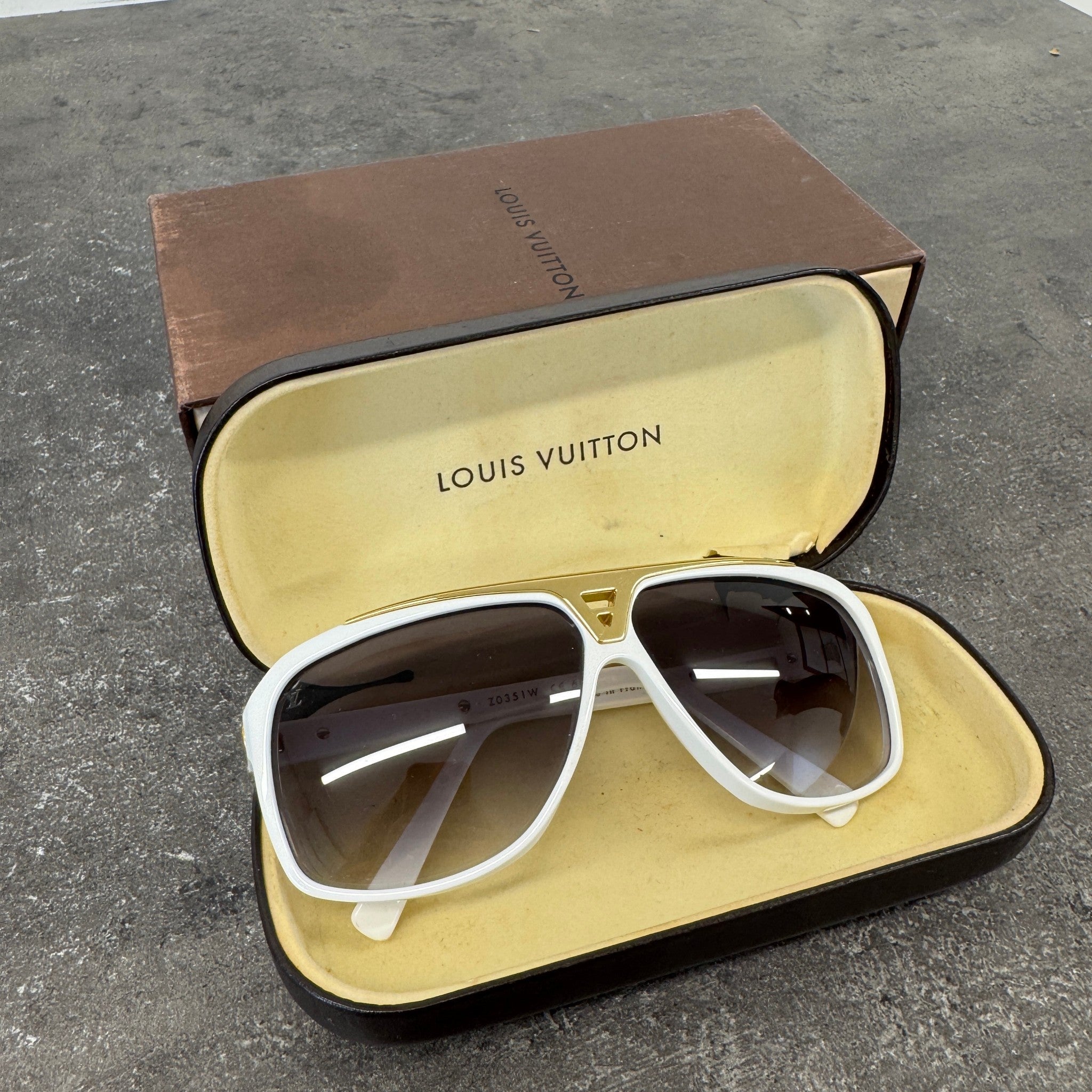 Men's Evidence Z0351W Sunglasses White