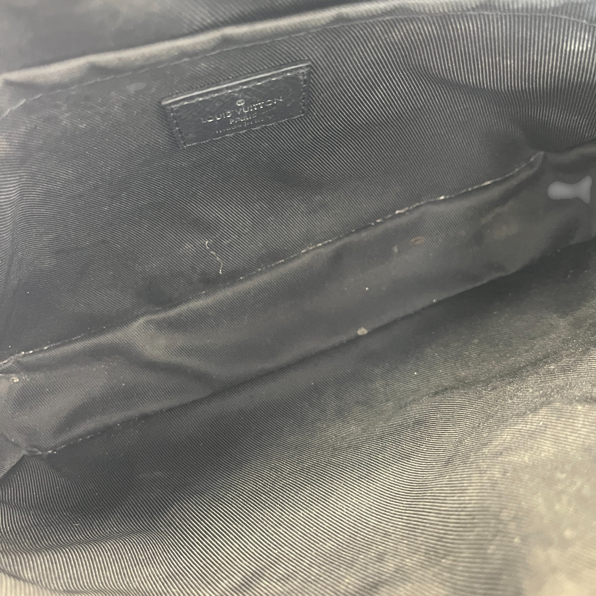 Men's Monogram Eclipse Outdoor Messenger Bag Black