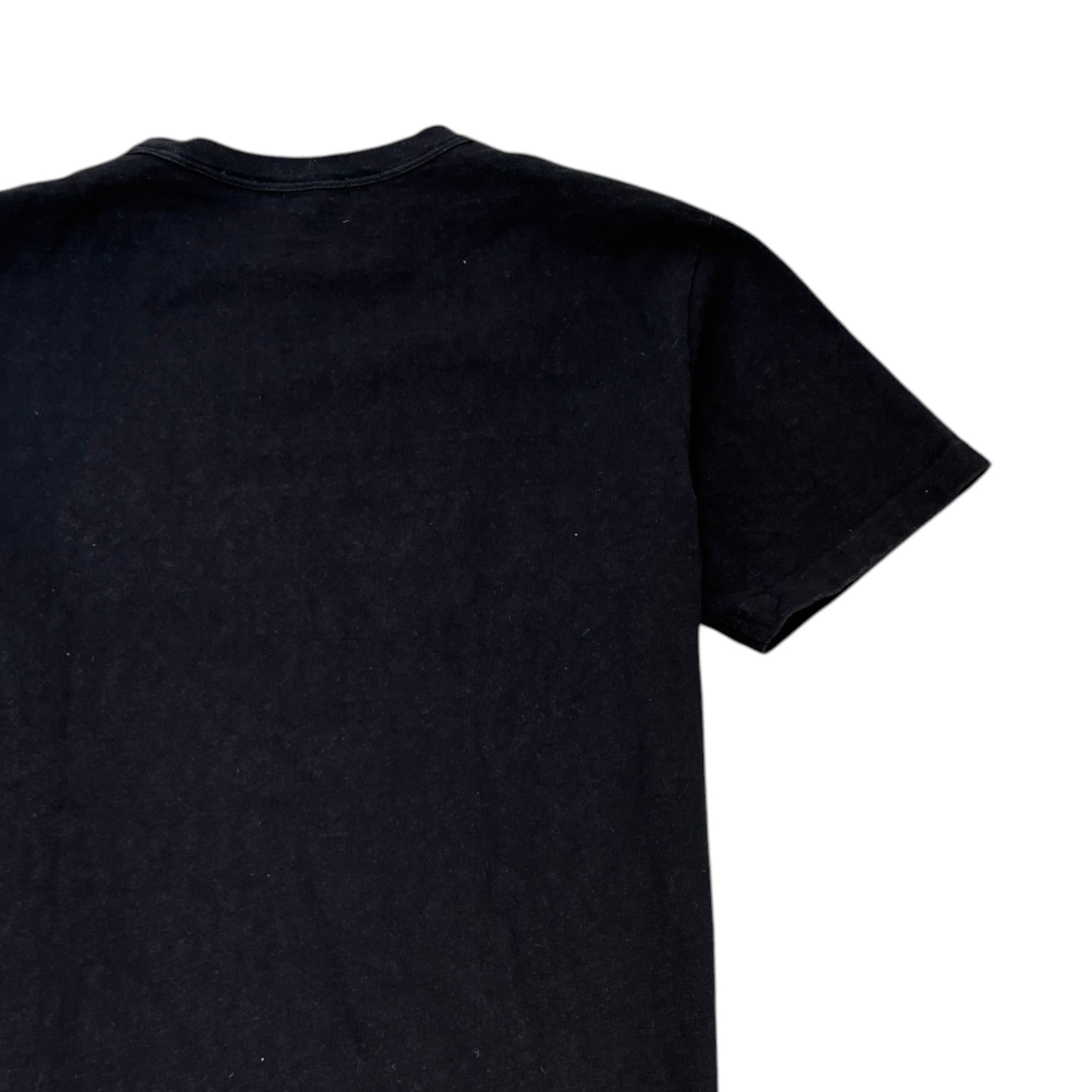 Men's X Denim Tears Logo Print T-Shirt Black Size M