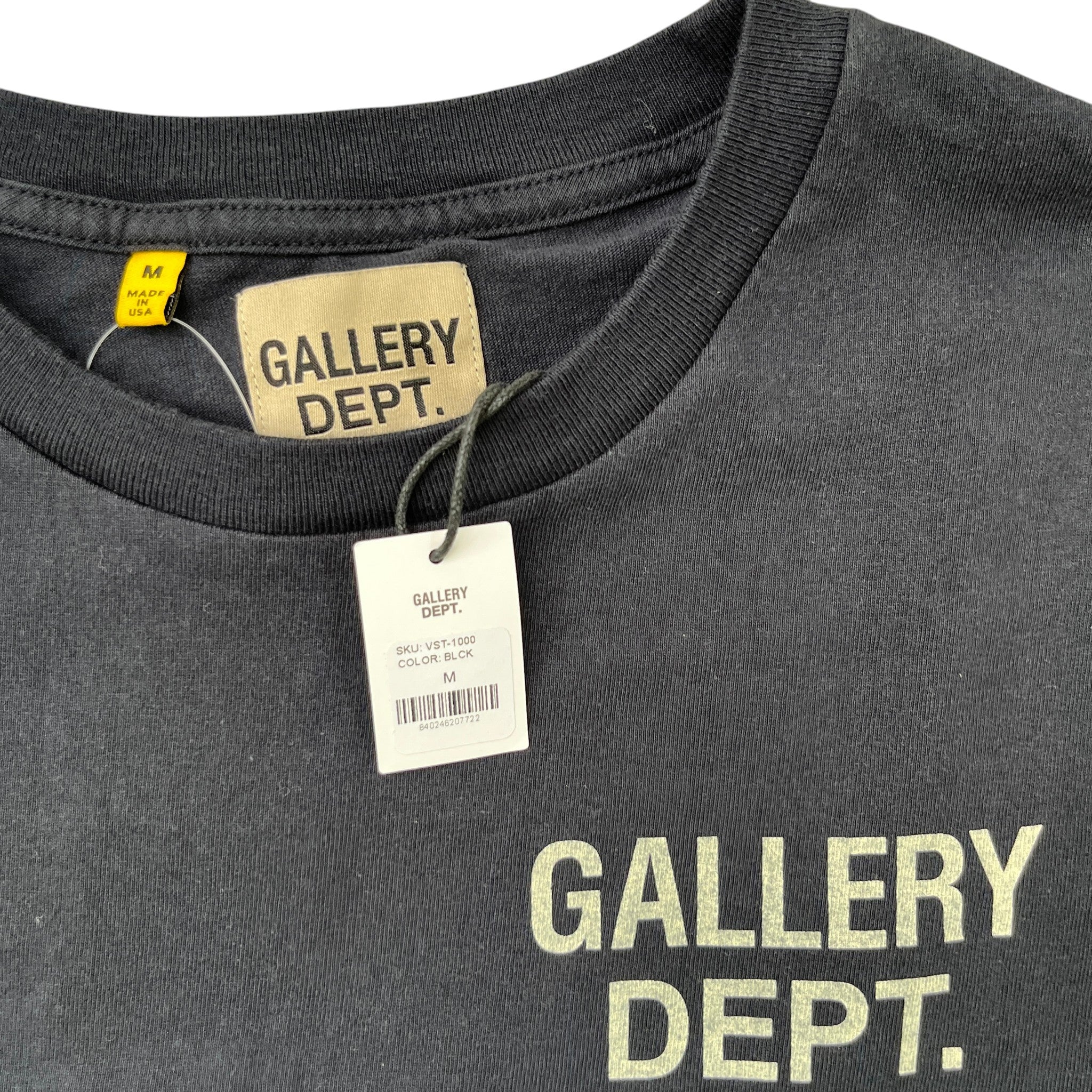 Men's Logo T-Shirt Black Size M