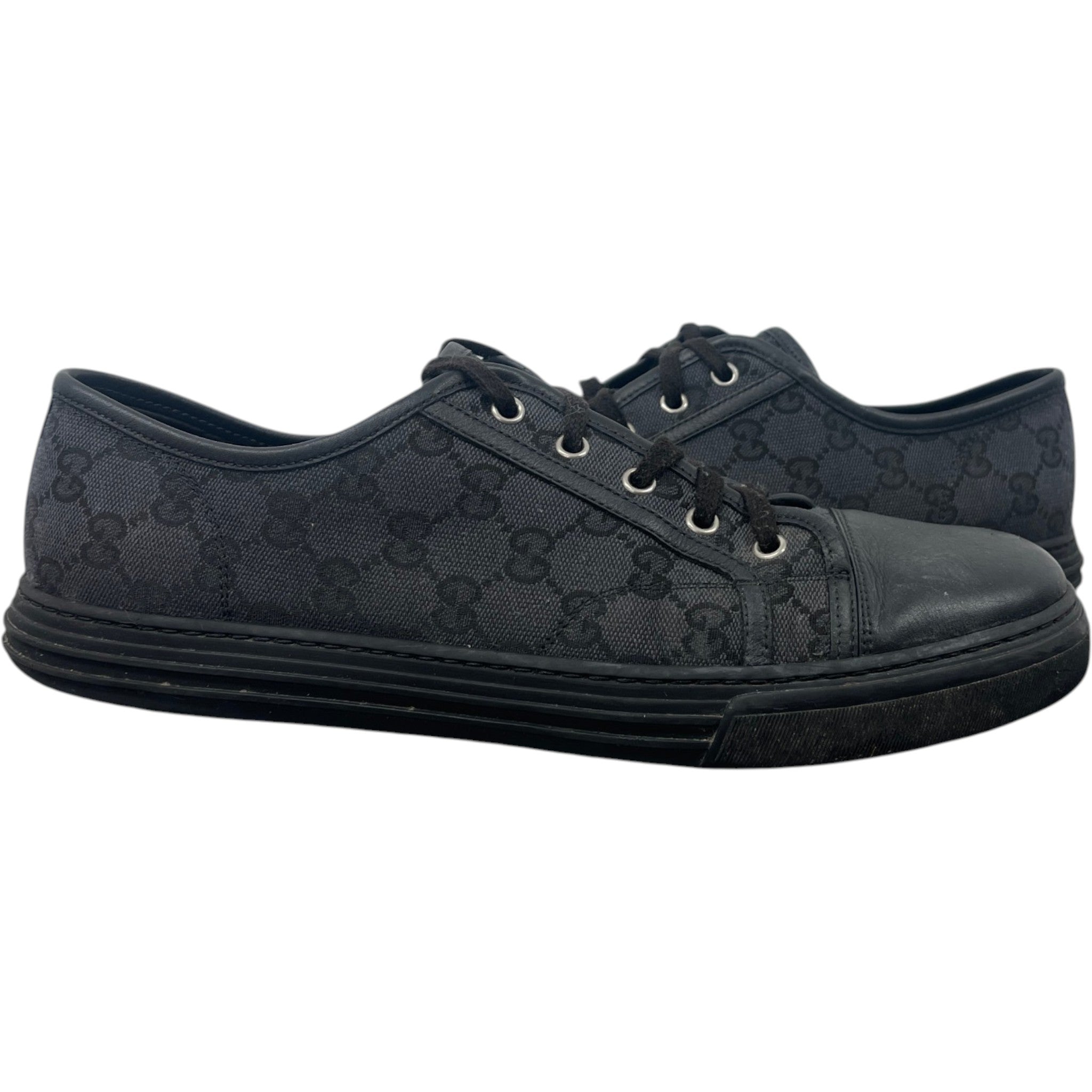 Men's Gg Supreme Low Trainers Black Size EU 44.5 / UK 10.5