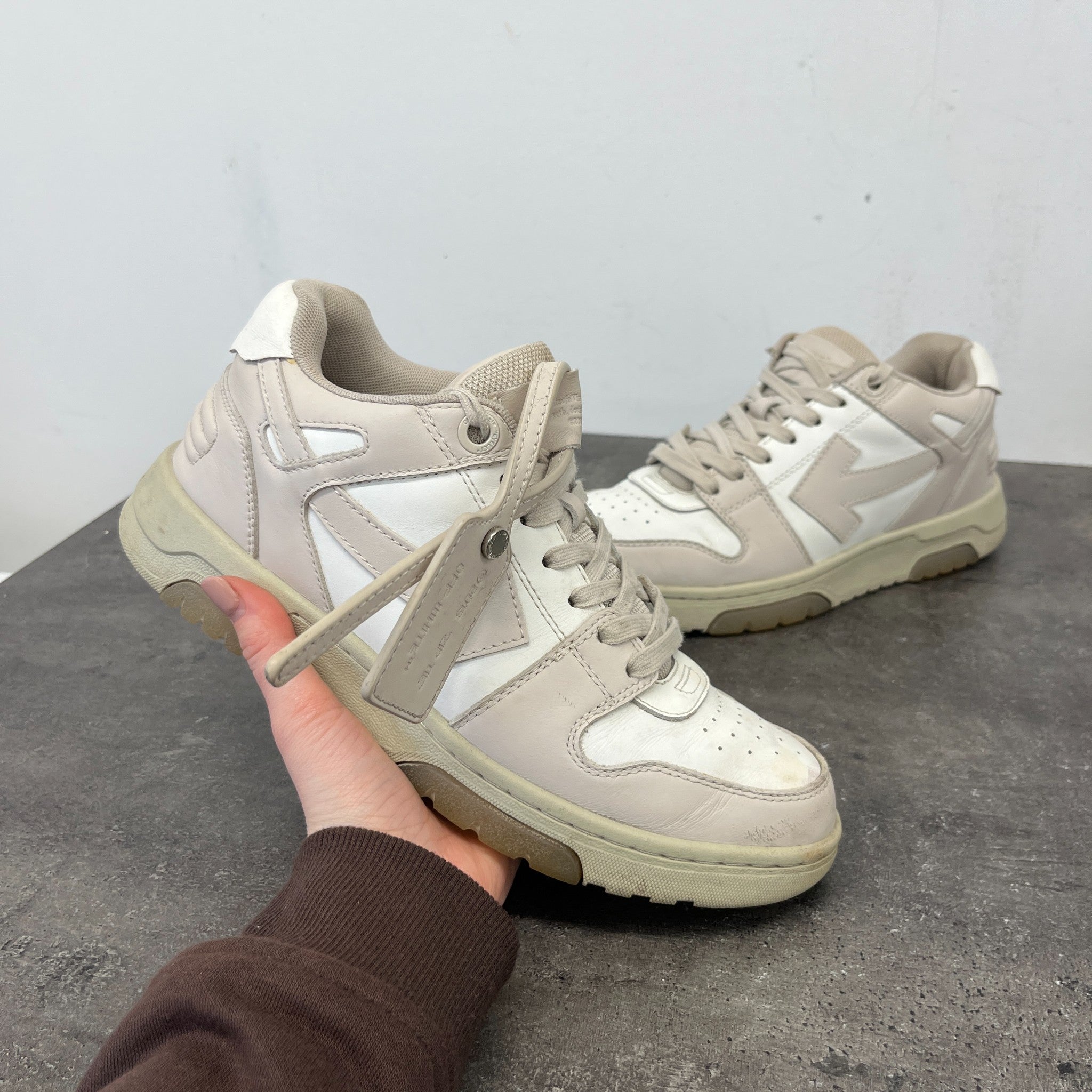 Women's Out Of Office Low Trainers Beige Size EU 39 / UK 6