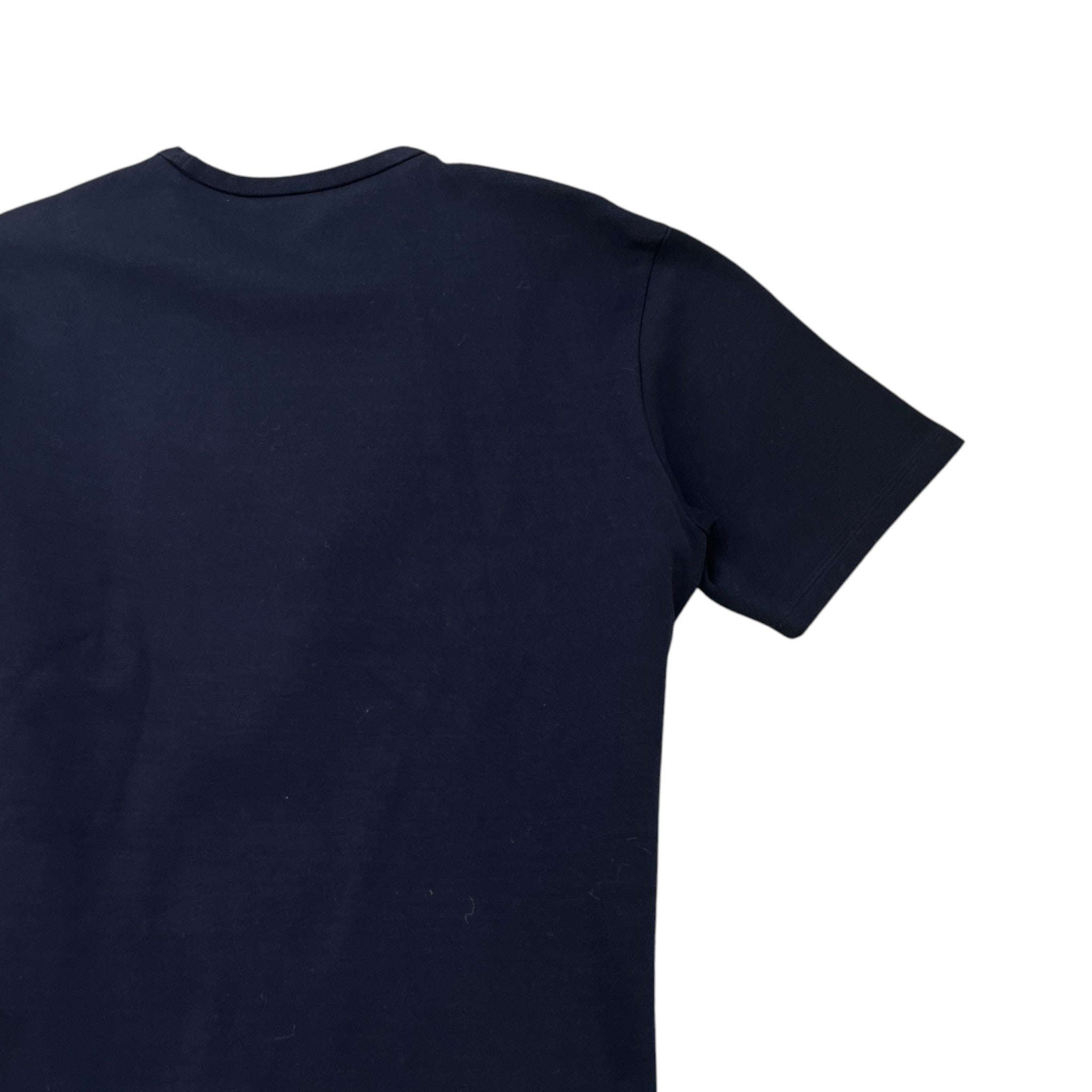 Men's Embossed Logo T-Shirt Navy Size XL