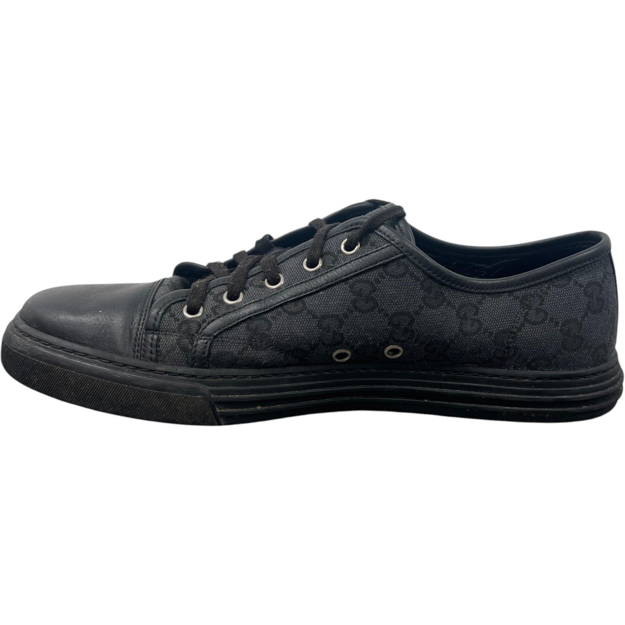 Men's Gg Supreme Low Trainers Black Size EU 44.5 / UK 10.5