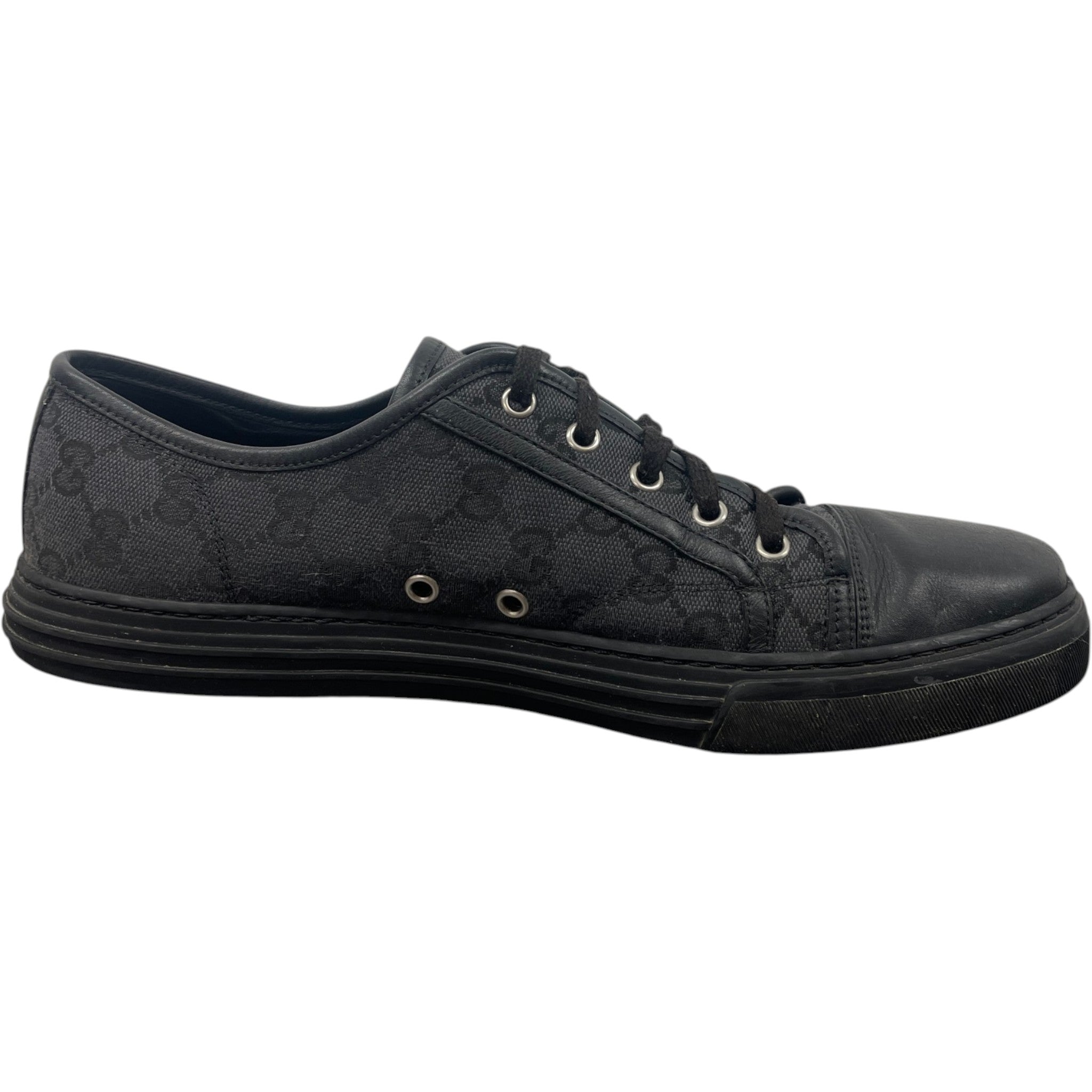 Men's Gg Supreme Low Trainers Black Size EU 44.5 / UK 10.5