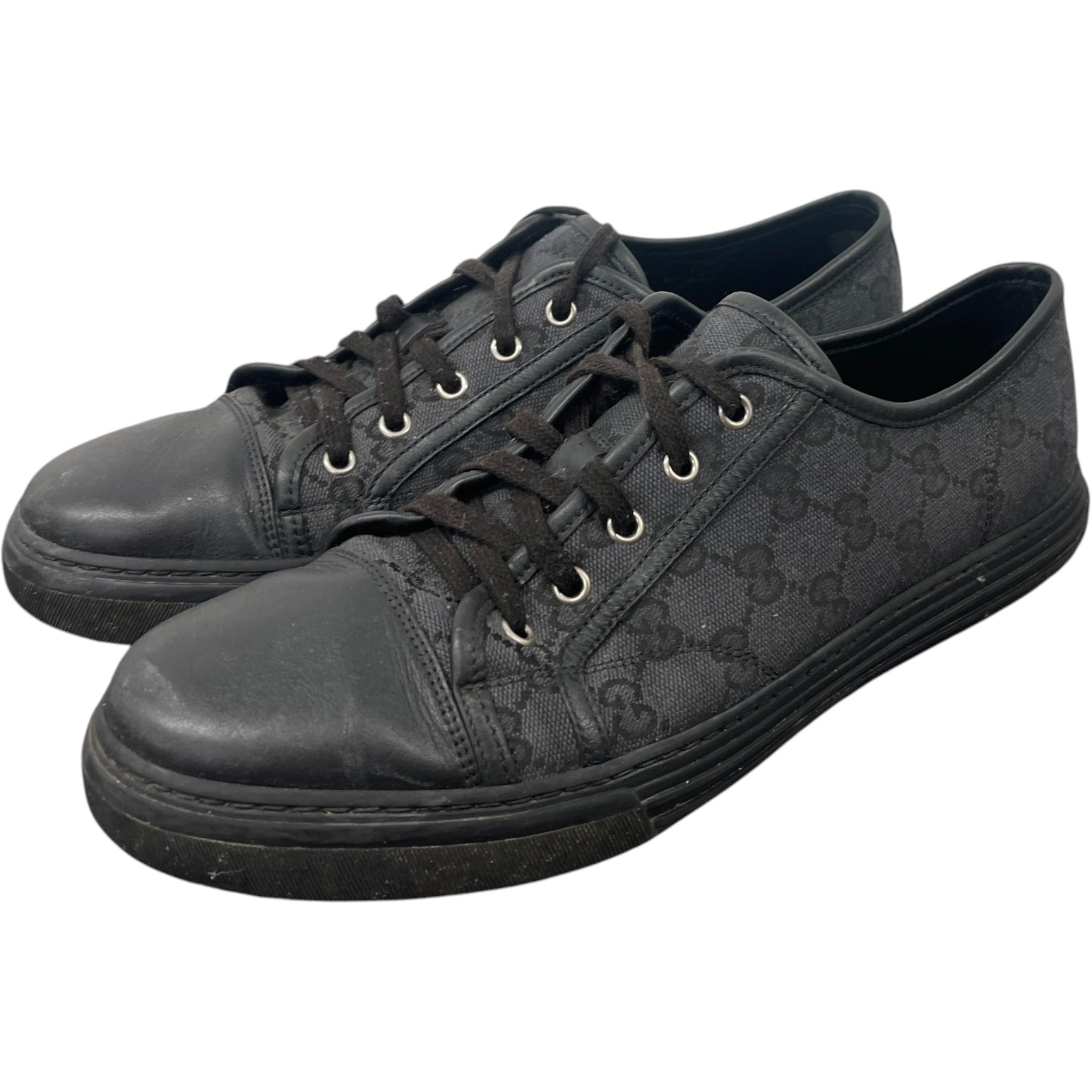 Men's Gg Supreme Low Trainers Black Size EU 44.5 / UK 10.5
