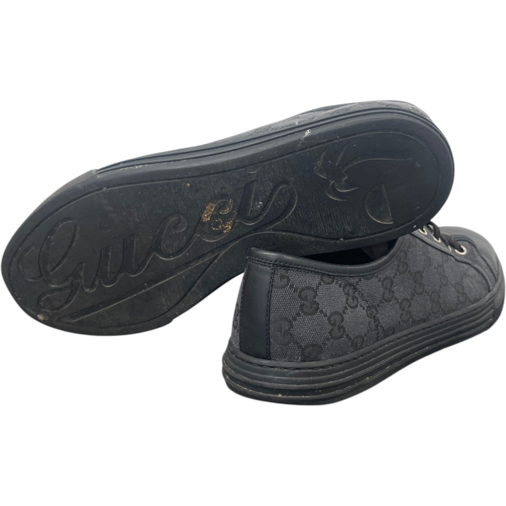 Men's Gg Supreme Low Trainers Black Size EU 44.5 / UK 10.5