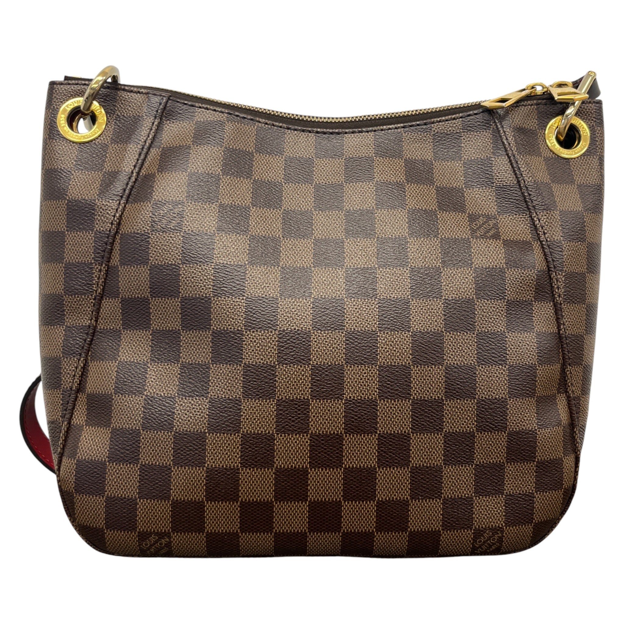 Women's Damier Ebene South Bank Besace Handbag Brown