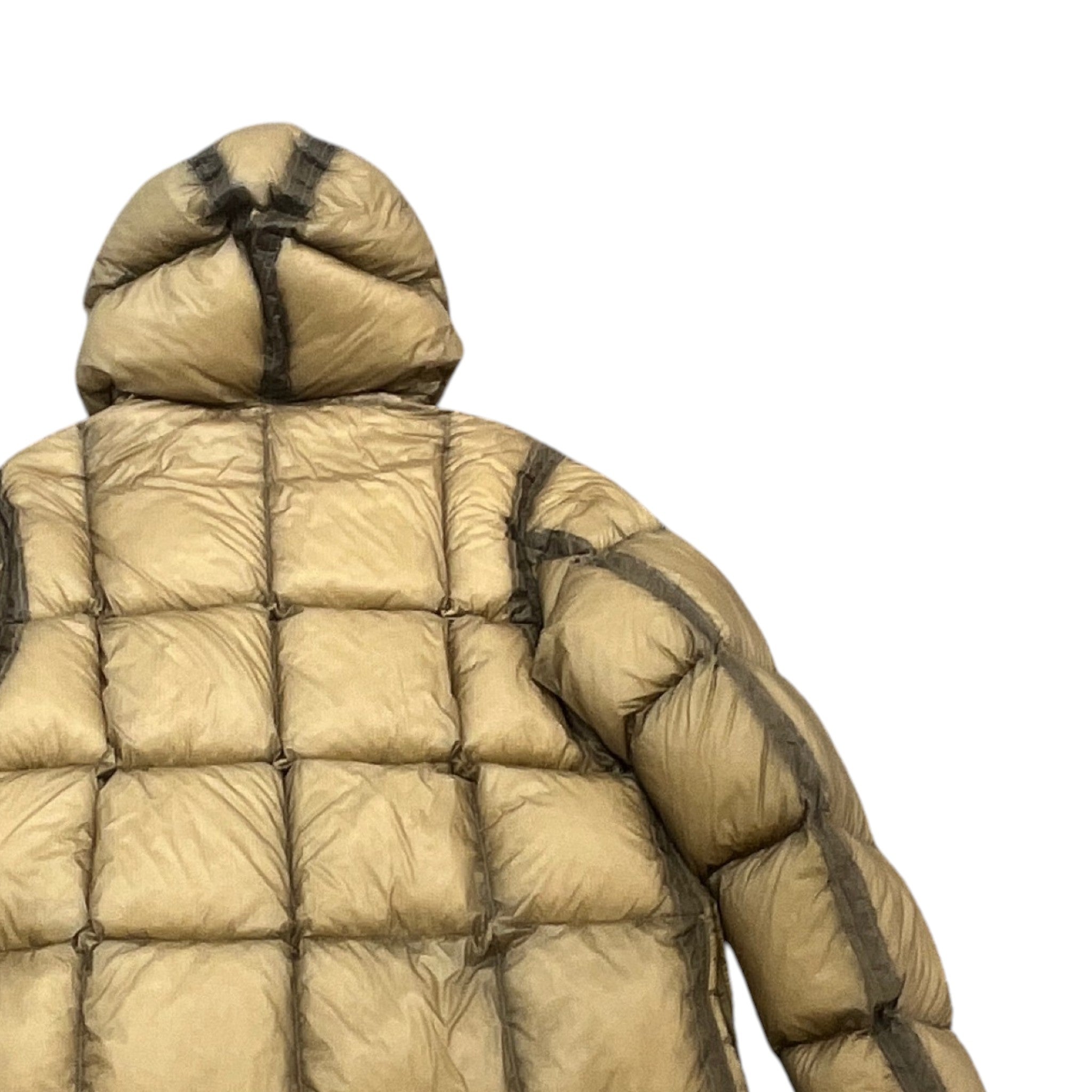 Men's D.D Shell Down Jacket Brown Size IT 46 / S