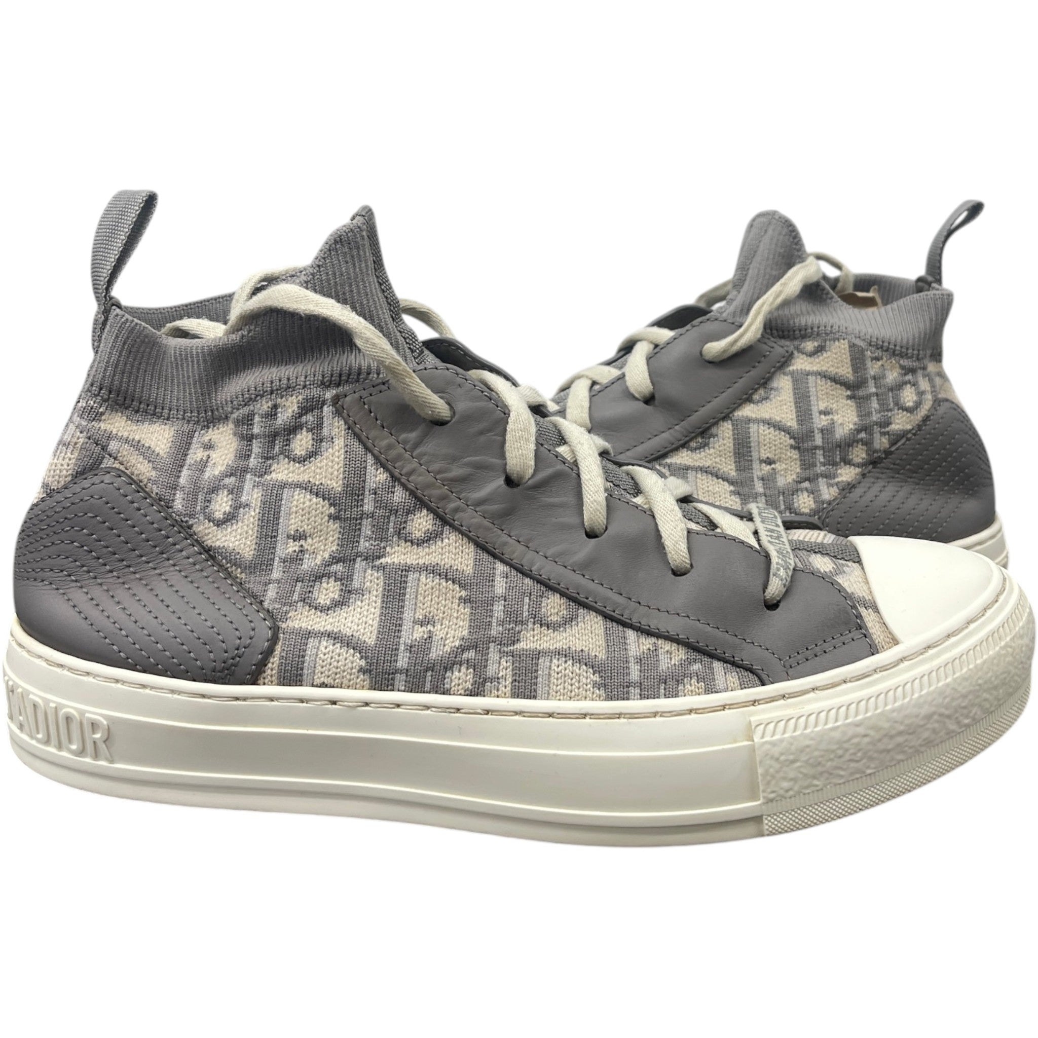 Women's Walk'N'Dior High Trainers Grey Size EU 37 / UK 4