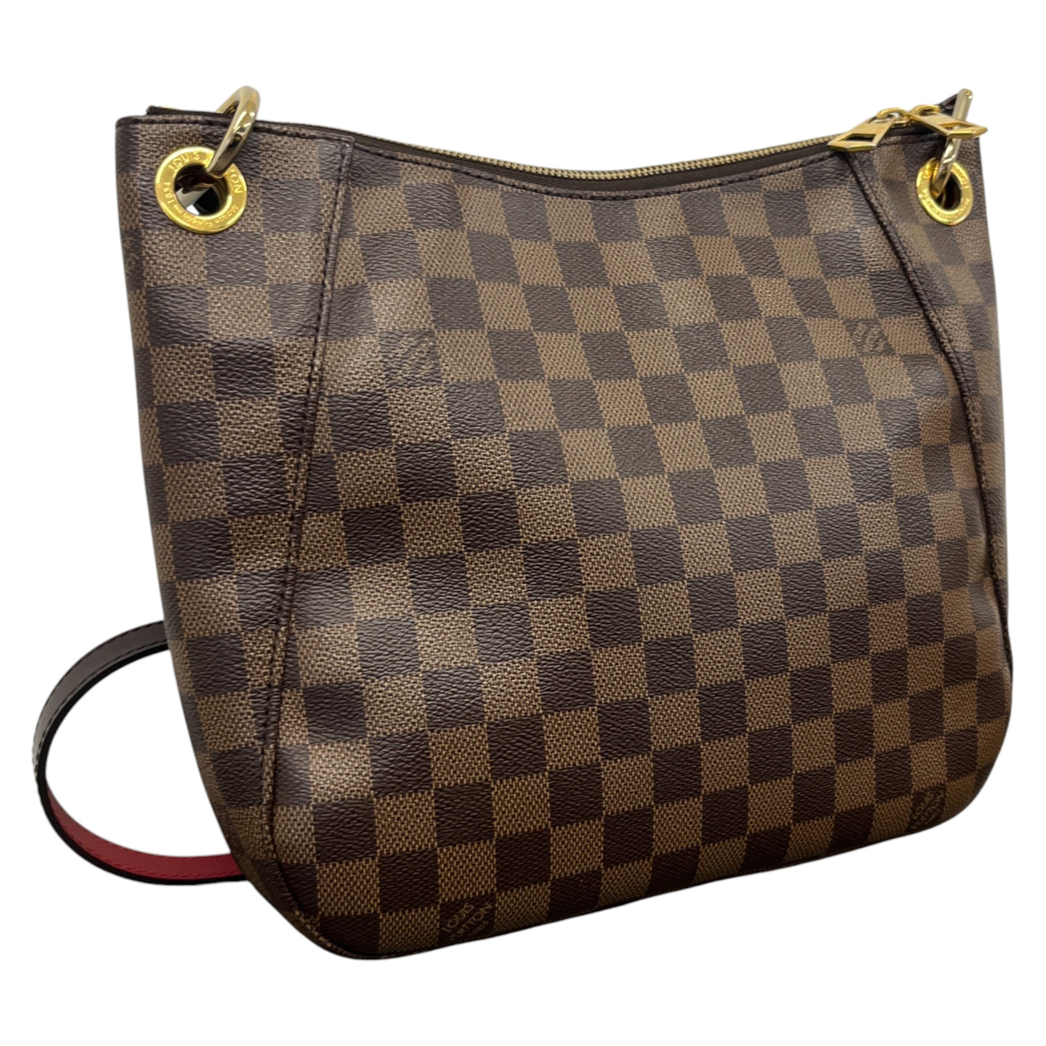 Women's Damier Ebene South Bank Besace Handbag Brown