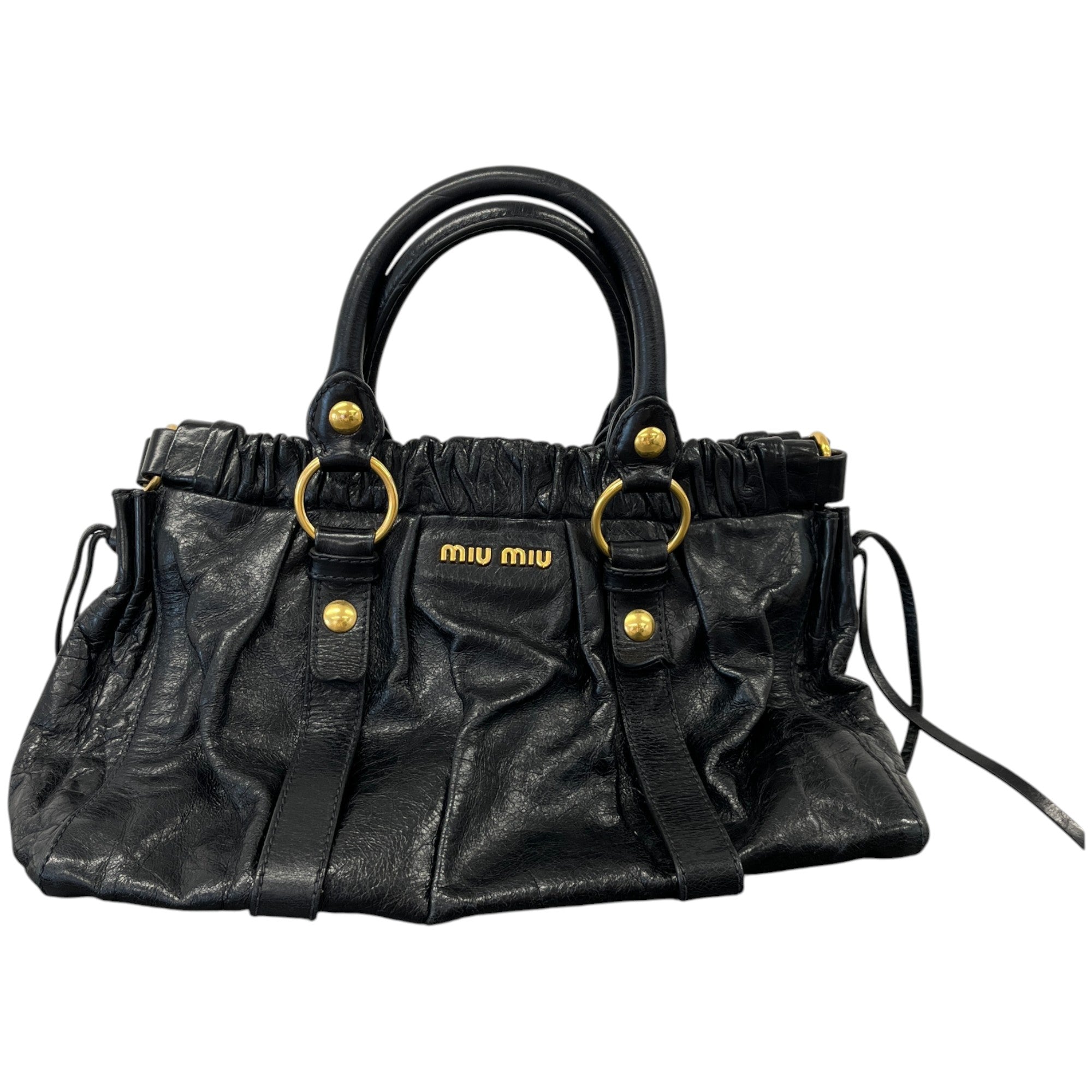 Women's Vitello Tote Handbag Black