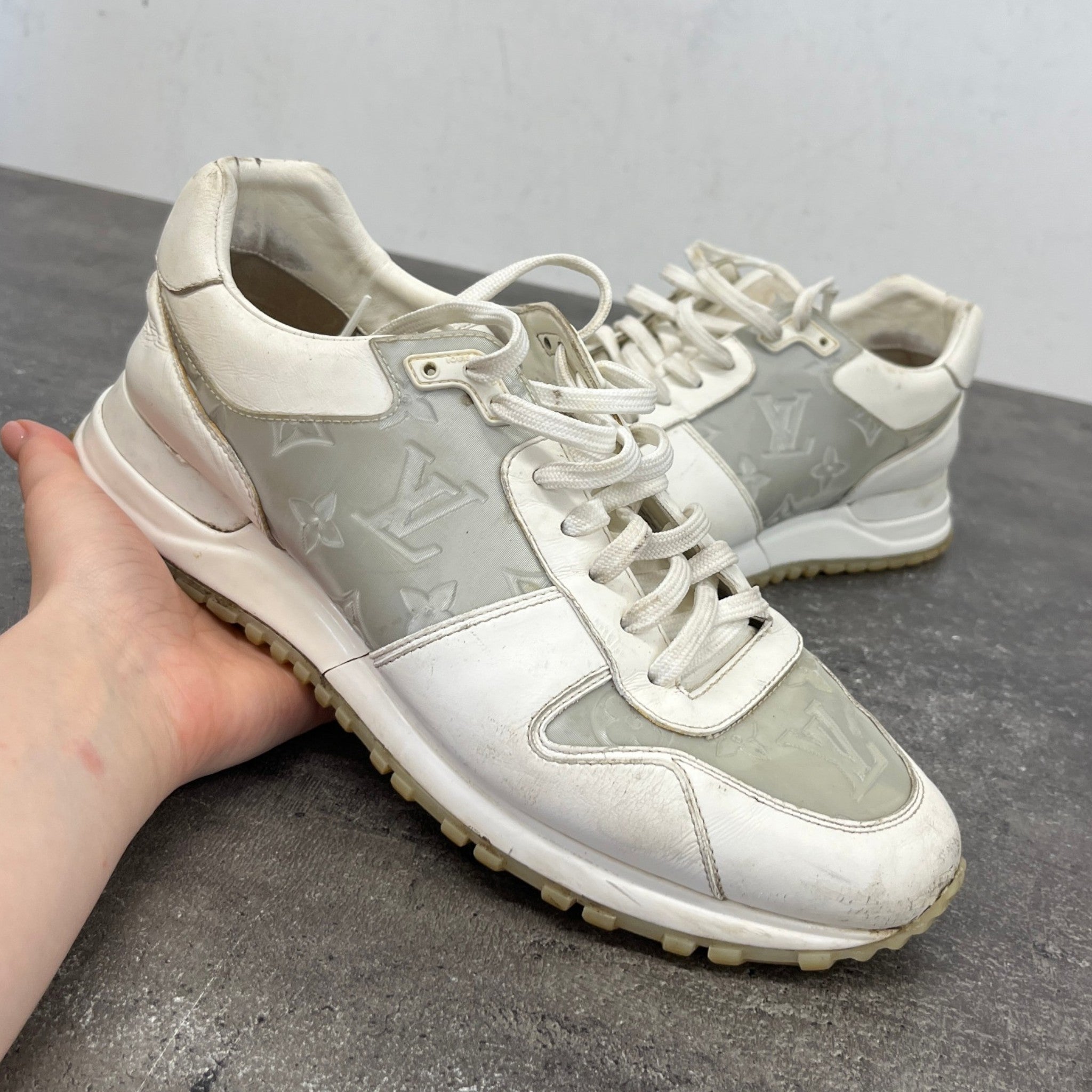 Men's Run Away Low Trainers White Size EU 41 / UK 7