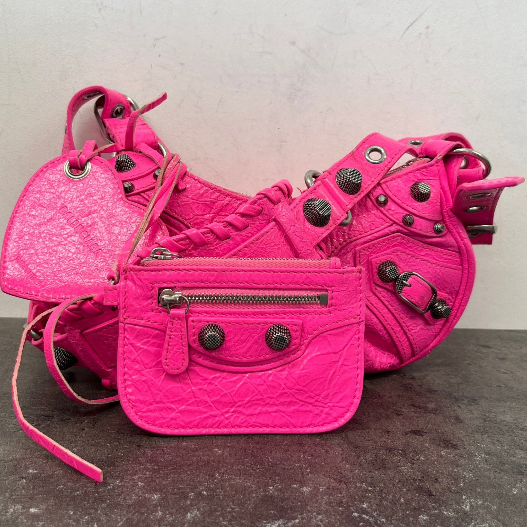 Women's Le Cagole Xs Shoulder Bag Pink