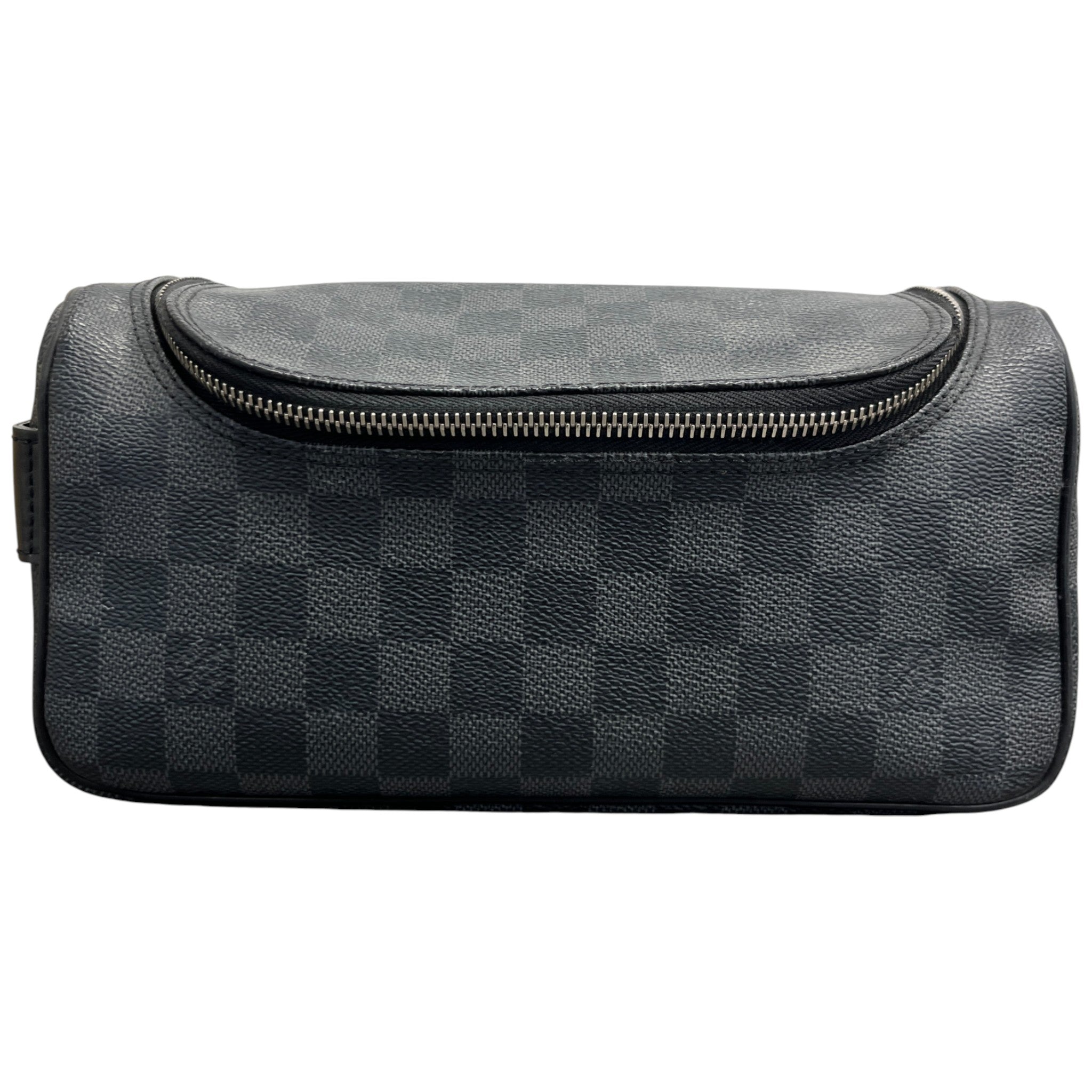 Men's Damier Graphite Toiletry Bag Black