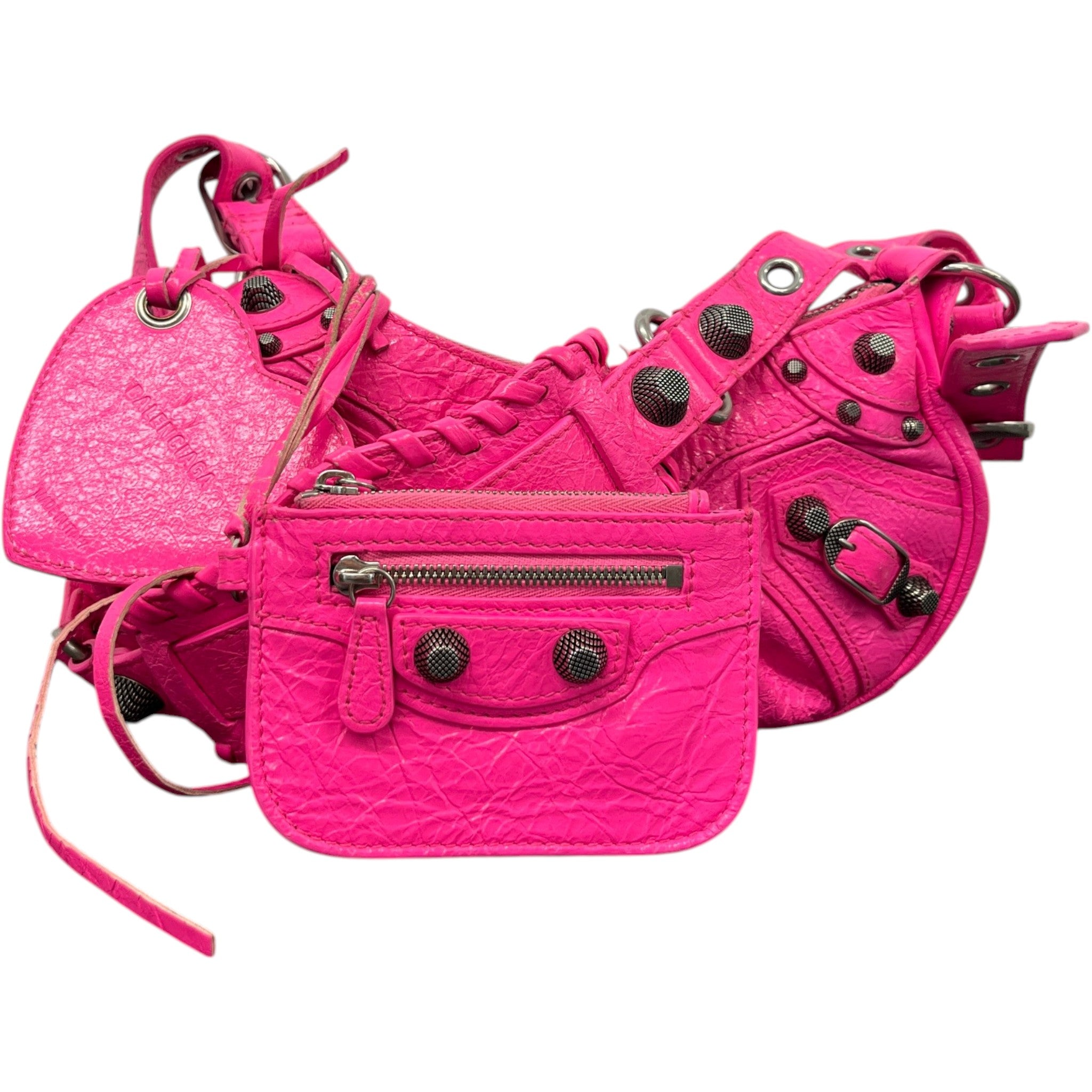 Women's Le Cagole Xs Shoulder Bag Pink