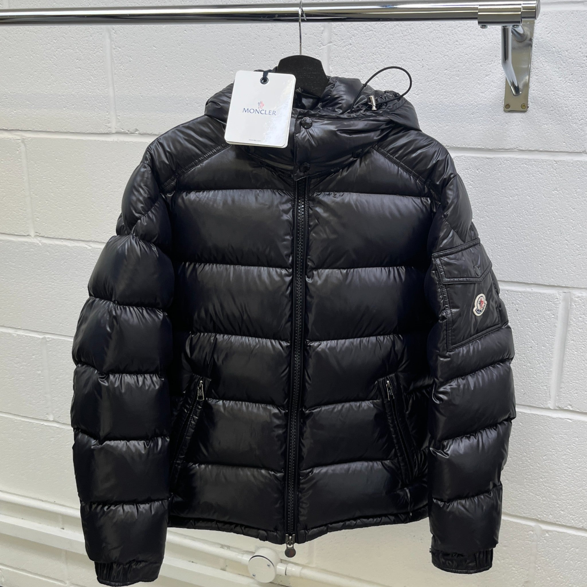 Men's Maya Down Jacket Black Size 2 / M