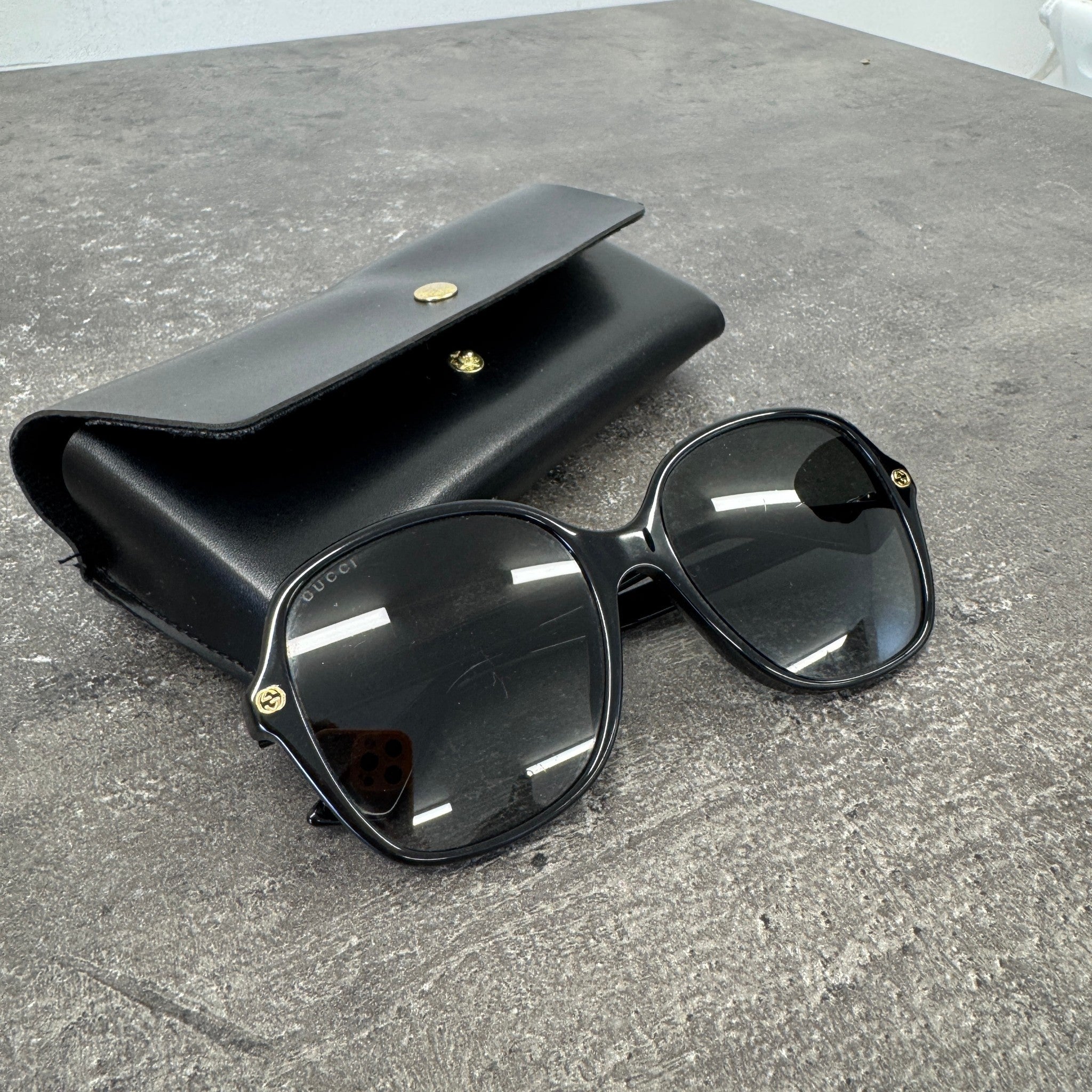 Women's Gg0092S Sunglasses Black