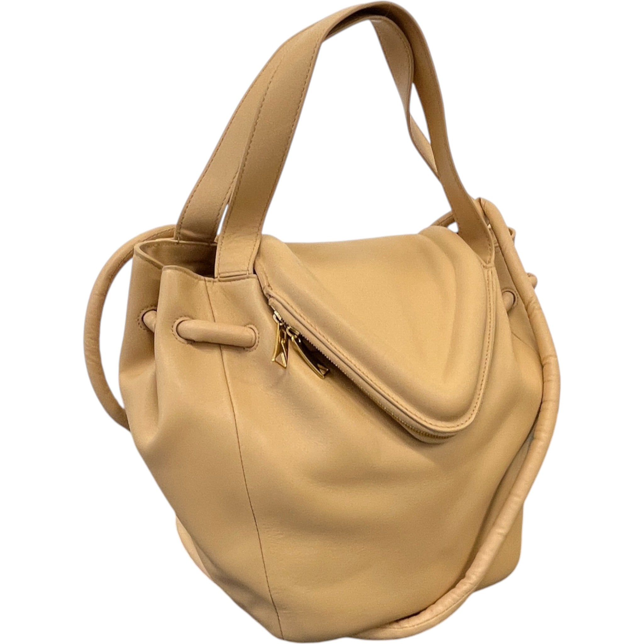 Women's Beak Handbag Beige