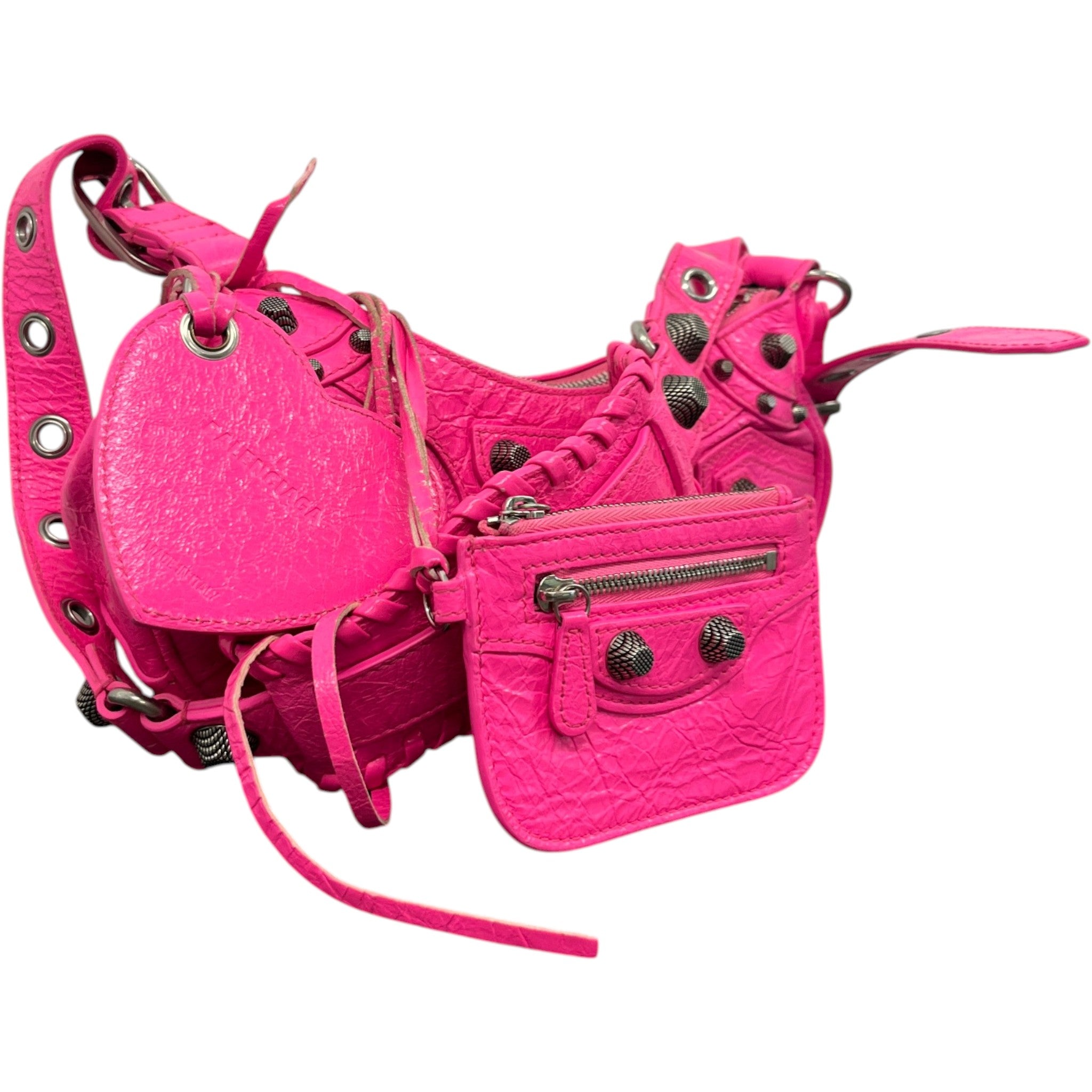 Women's Le Cagole Xs Shoulder Bag Pink