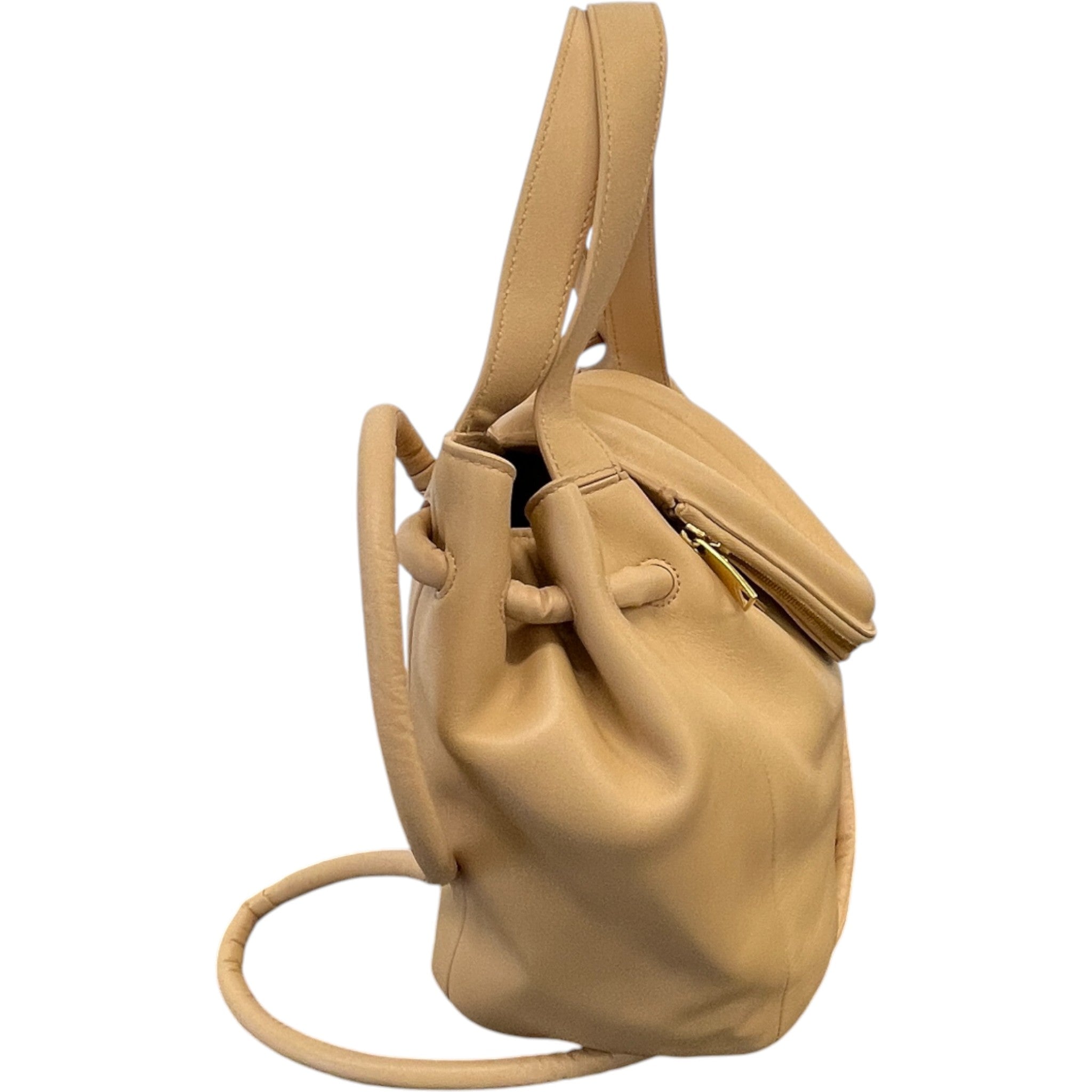 Women's Beak Handbag Beige