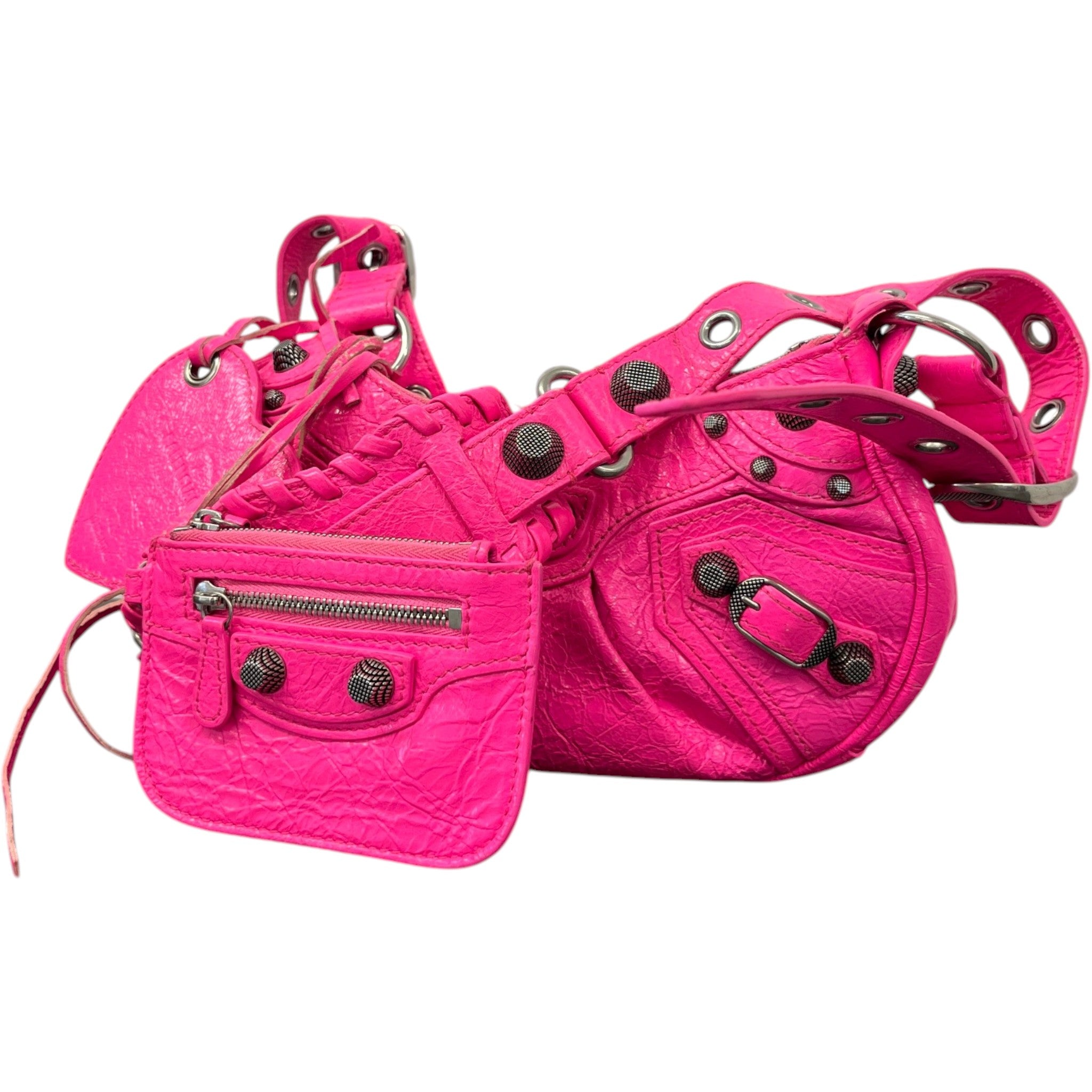 Women's Le Cagole Xs Shoulder Bag Pink