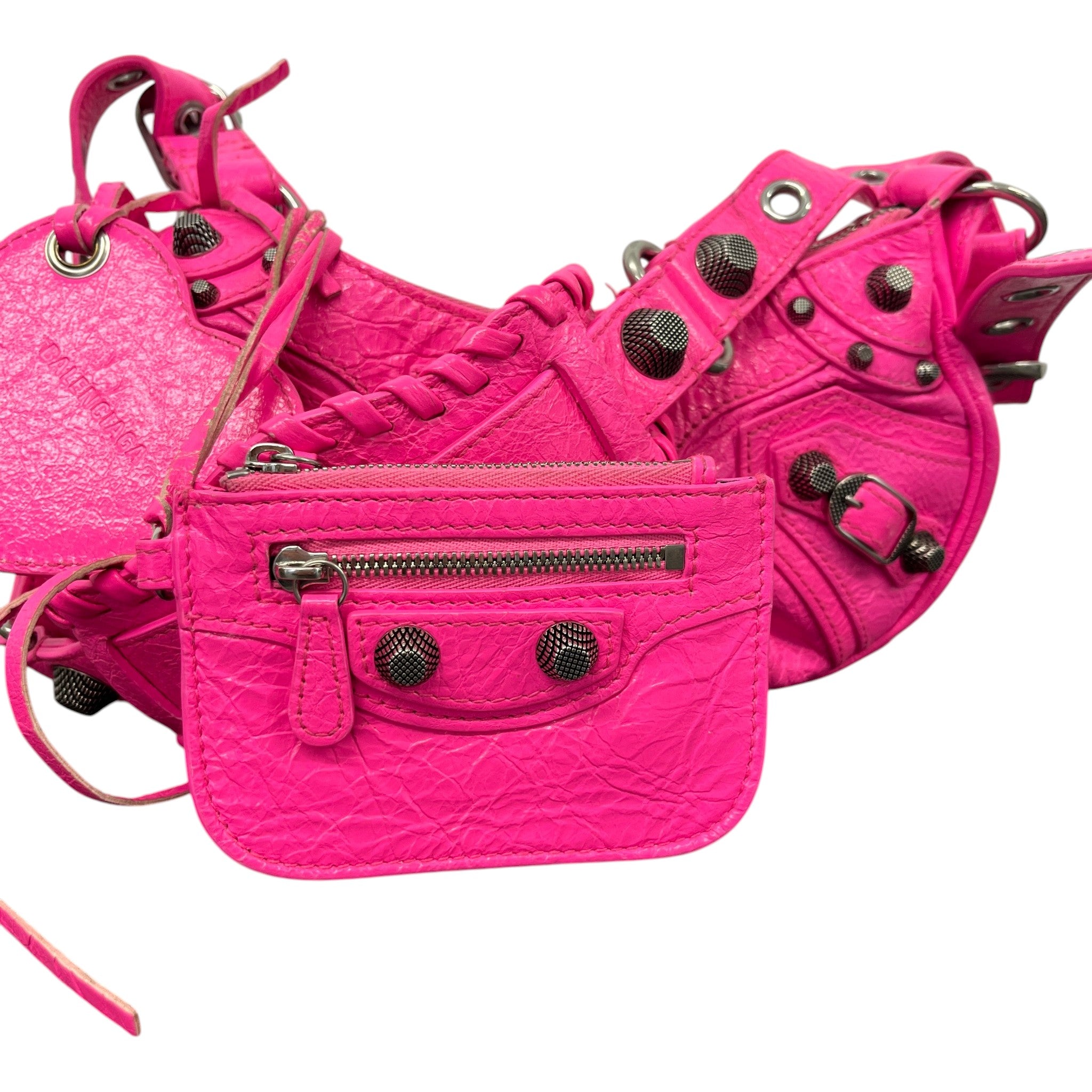 Women's Le Cagole Xs Shoulder Bag Pink
